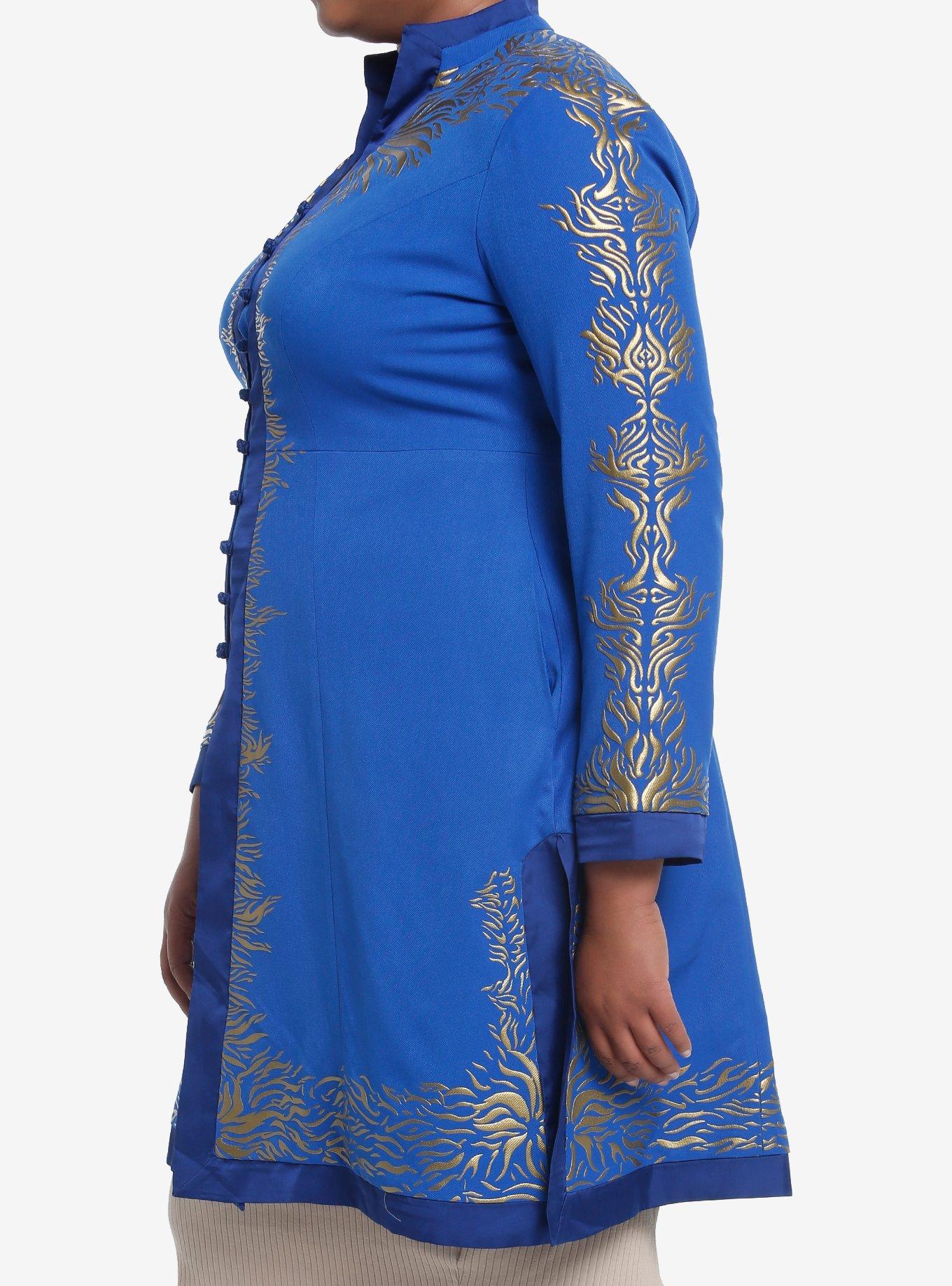 Shadow And Bone Alina Kefta Coat Plus Size, BLUE, alternate