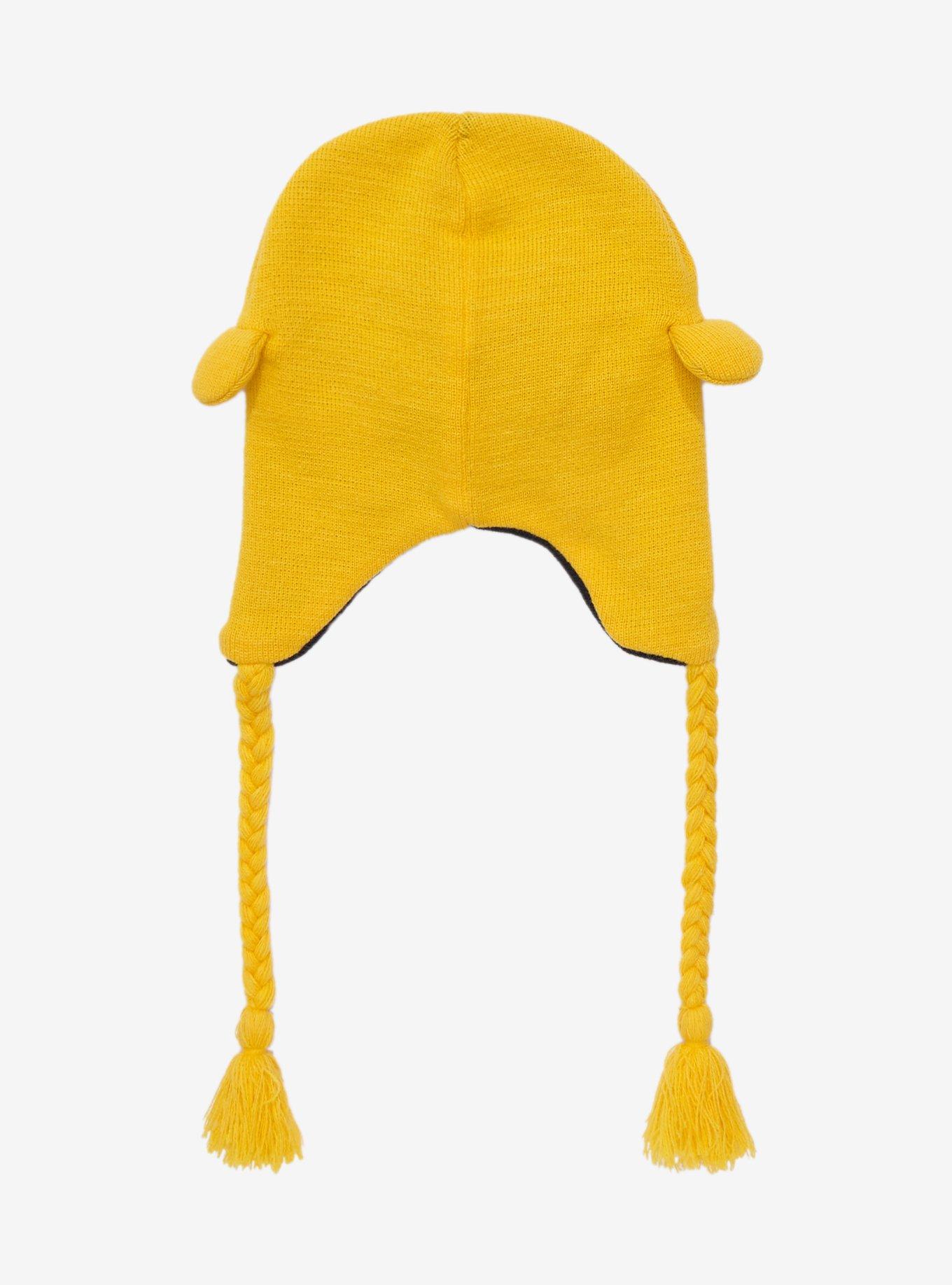 Adventure Time Jake Figural Tassel Beanie, , alternate