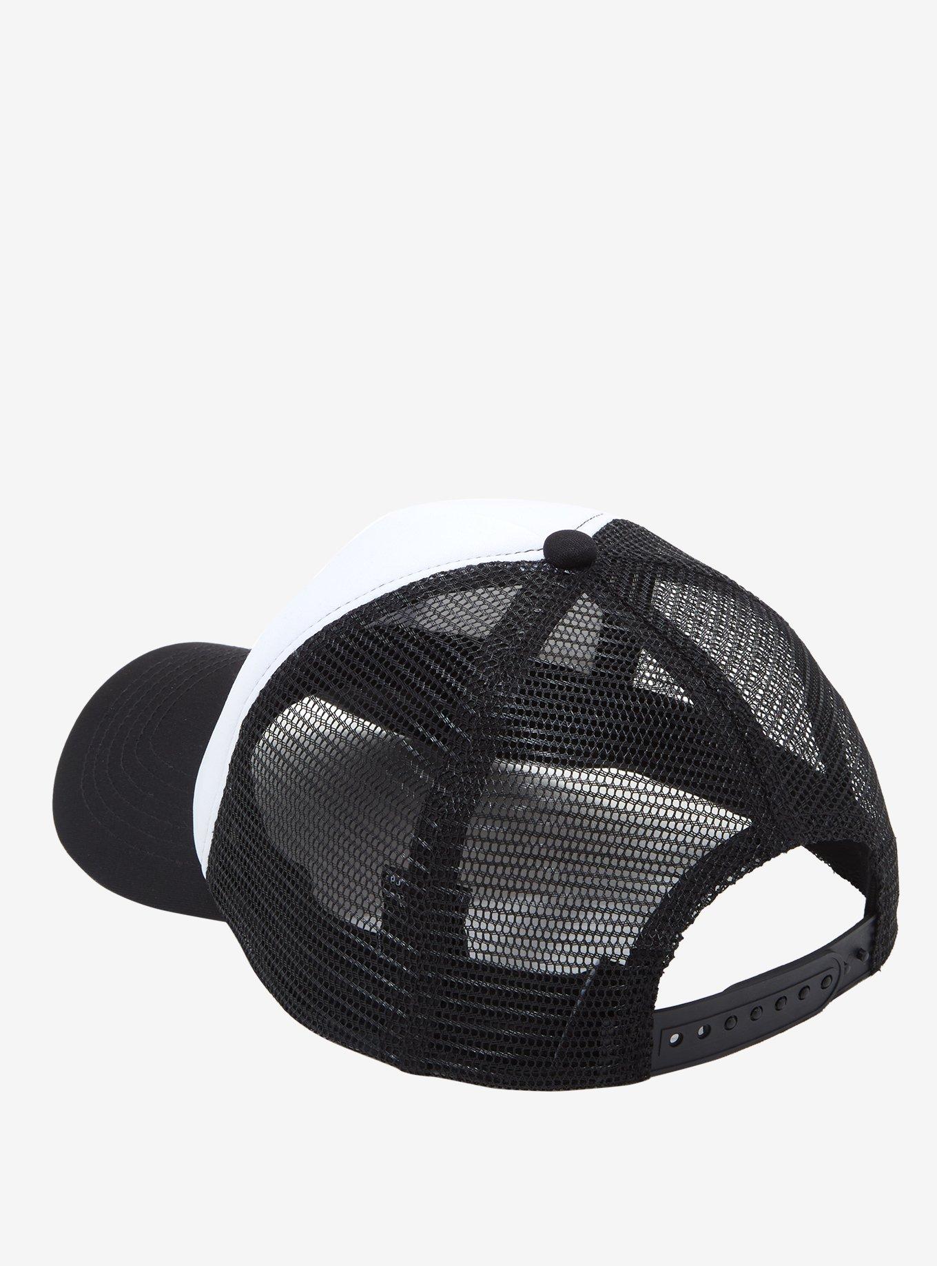 Ombre Butterfly Trucker Hat, , alternate