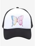 Ombre Butterfly Trucker Hat, , alternate