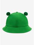 Frog 3D Crochet Eyes Bucket Hat, , alternate
