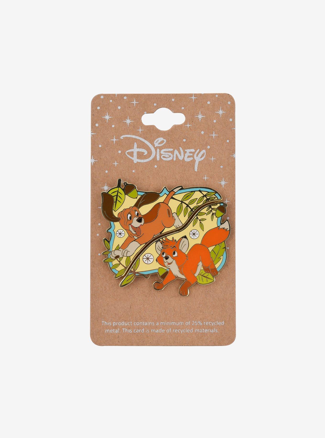 Disney The Fox and the Hound Tod & Copper Run Enamel Pin Set - BoxLunch Exclusive, , alternate