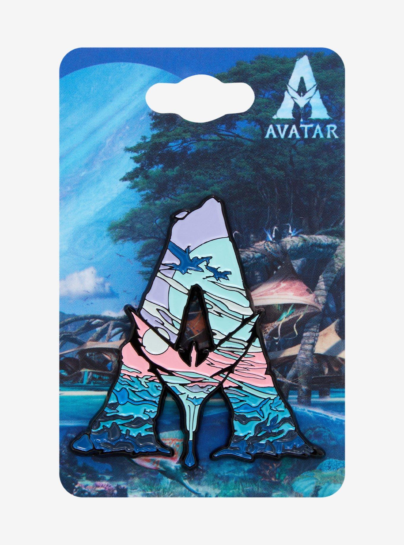 Avatar Water Logo Enamel Pin , , alternate