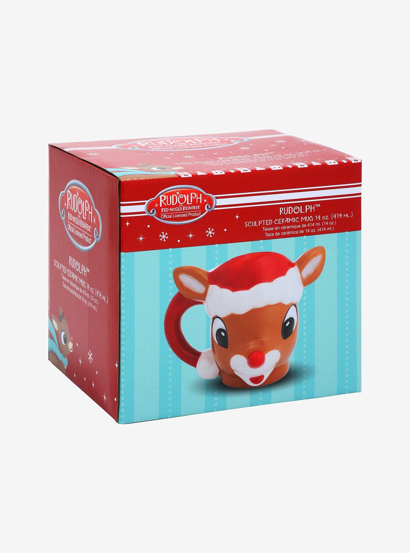 Rudolph The Red-Nosed Reindeer Sculpted Mug, , alternate