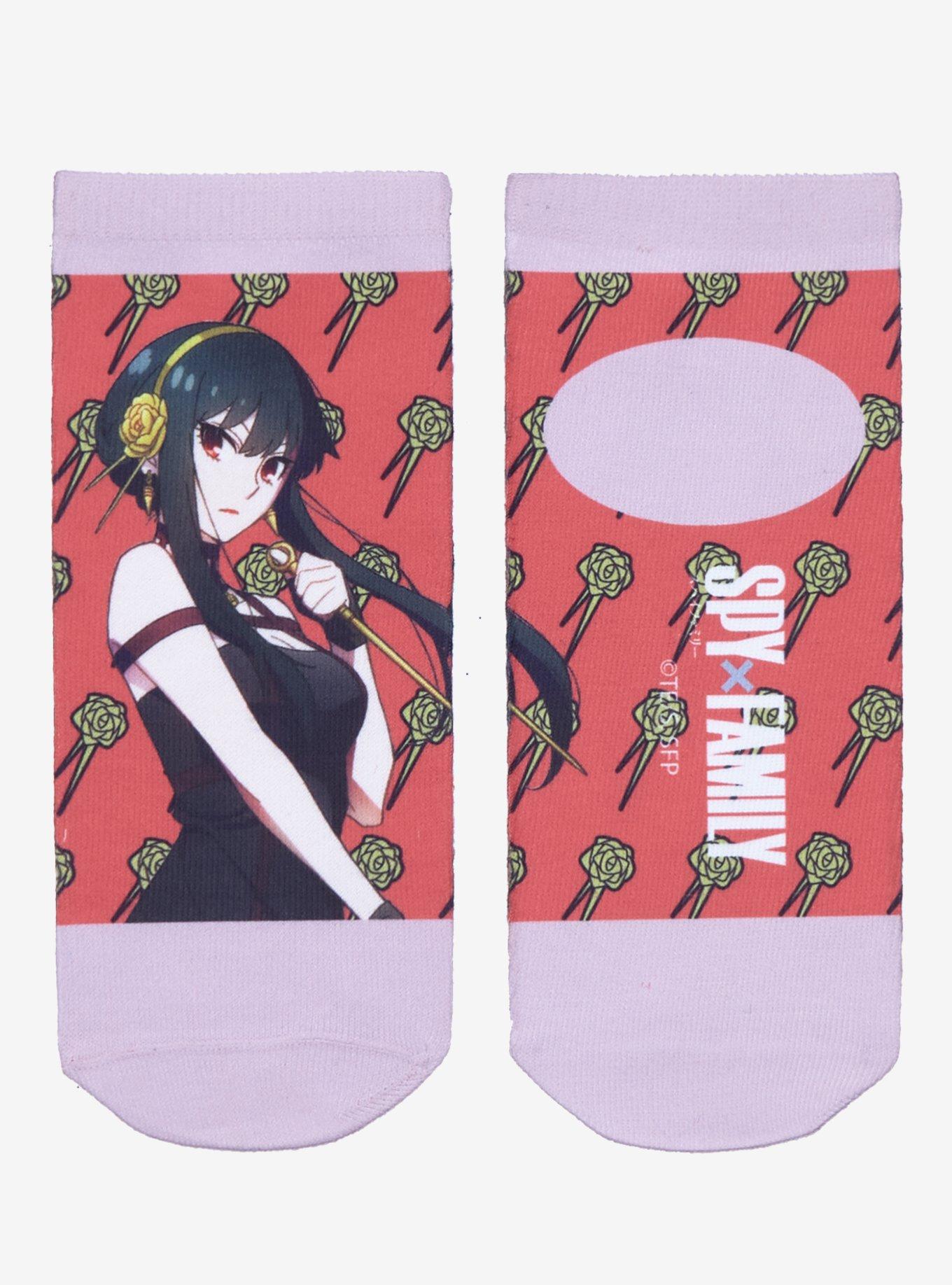 Spy X Family Yor Forger No-Show Socks, , alternate