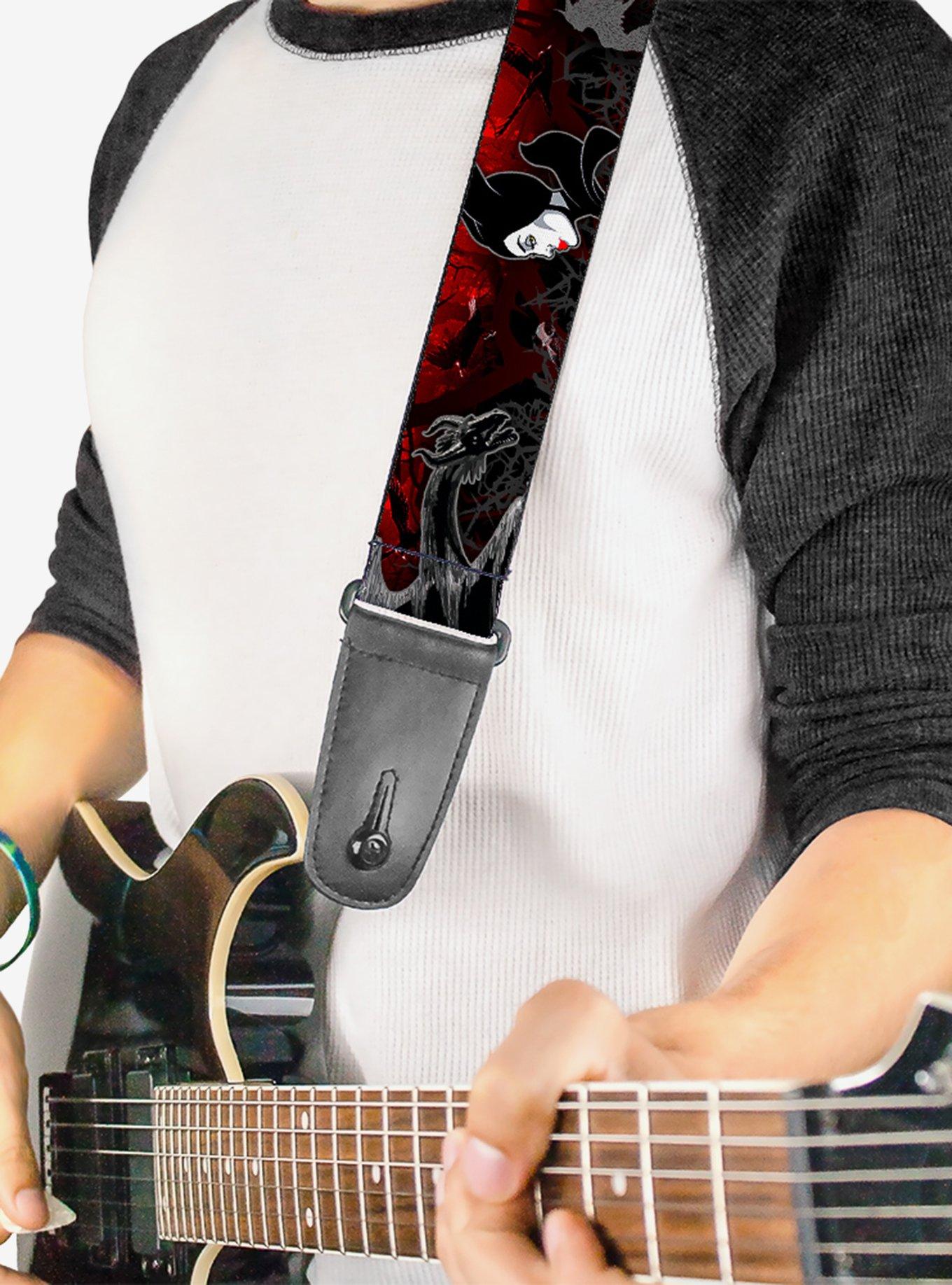 Disney Maleficent Diaval Guitar Strap, , hi-res