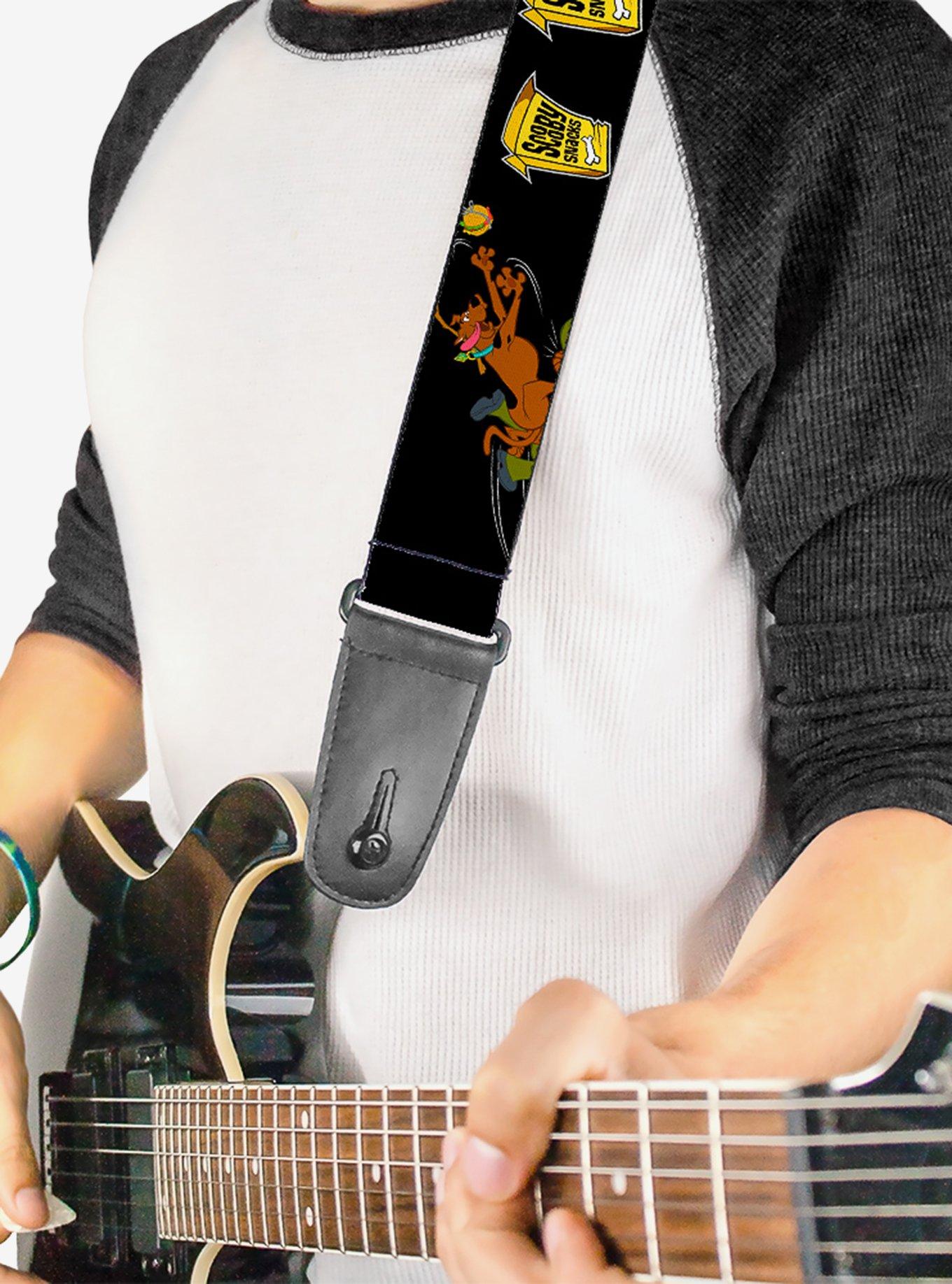 Scooby-Doo Chasing Scooby Snacks Guitar Strap