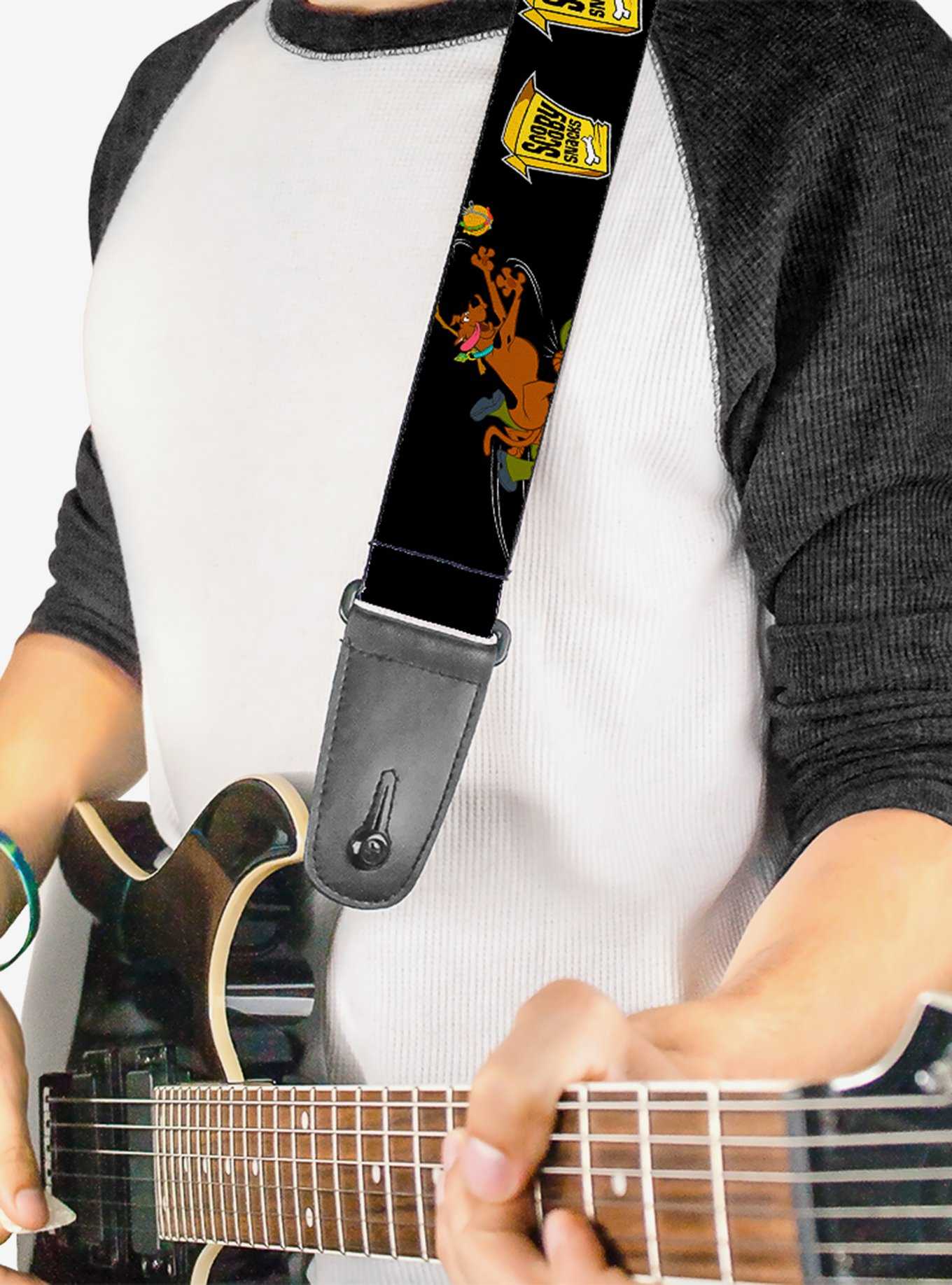 Scooby-Doo Chasing Scooby Snacks Guitar Strap, , hi-res