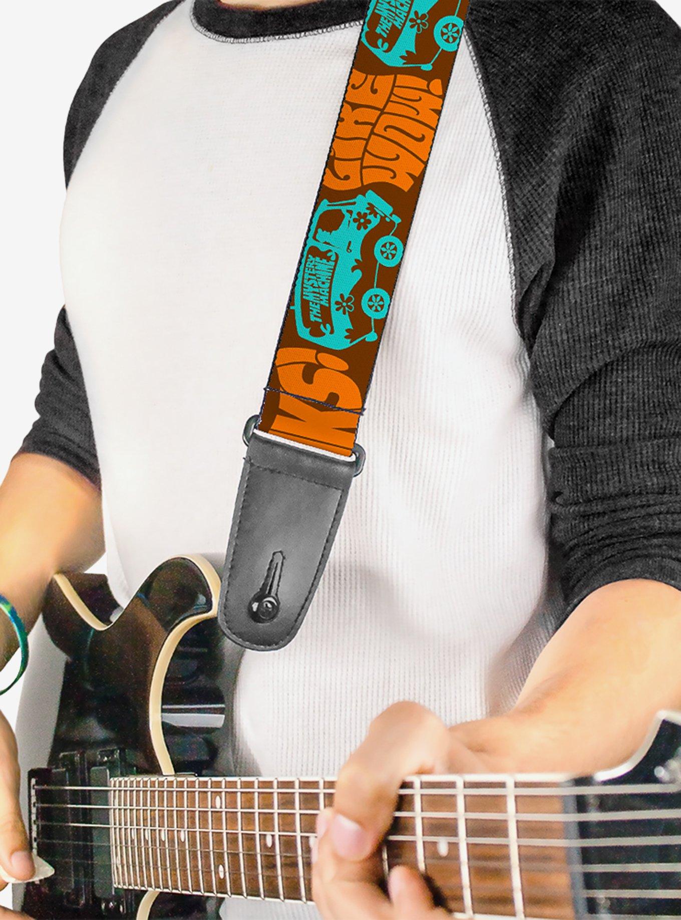 Scooby-Doo Zoinks Like Wow The Mystery Machine Guitar Strap, , hi-res