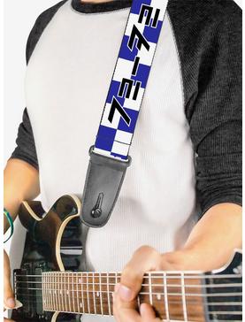 Star Wars Aurebesh R2D2 Checker Guitar Strap, , hi-res