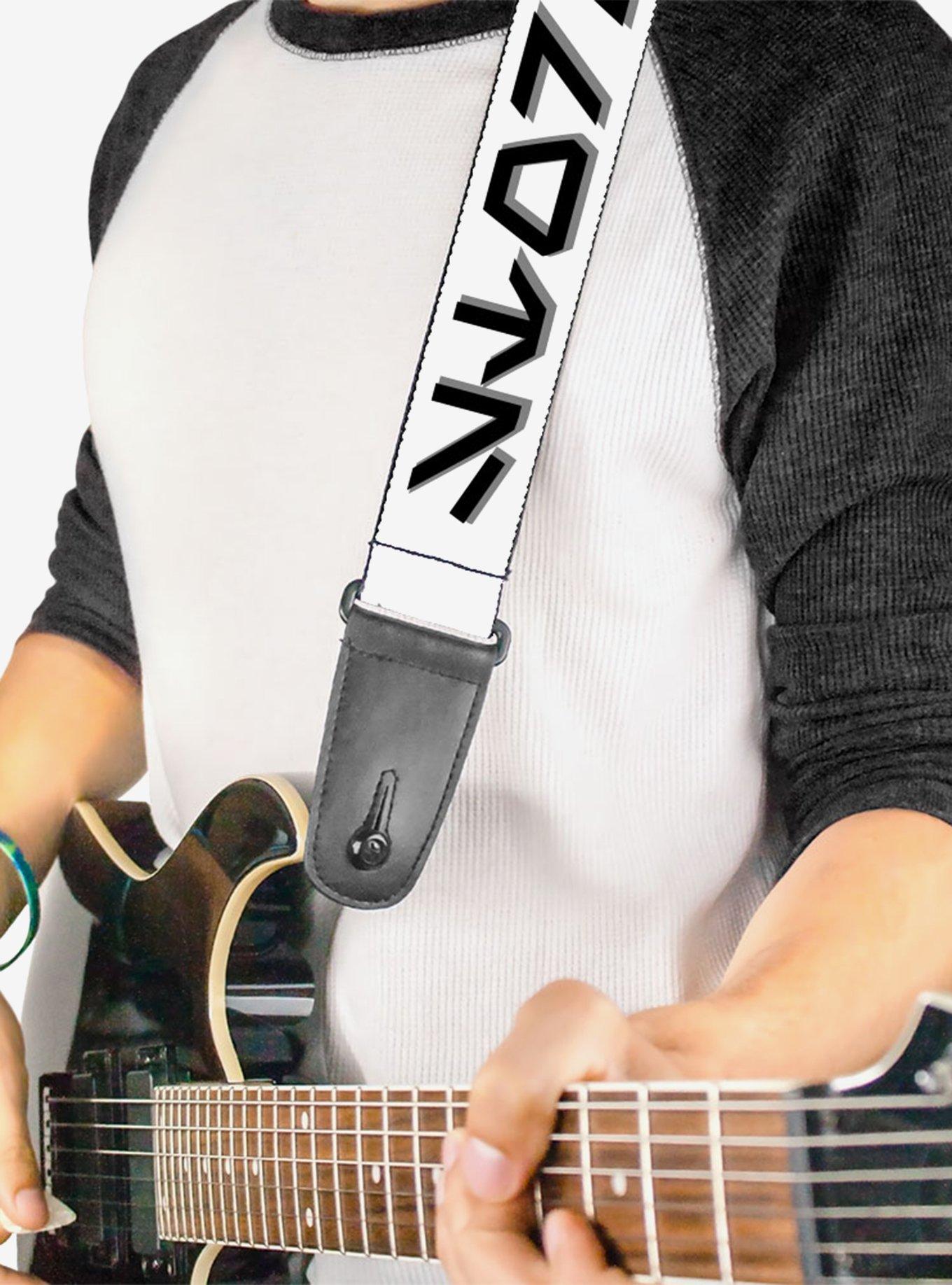 Star Wars Aurebesh Stormtrooper Guitar Strap, , hi-res