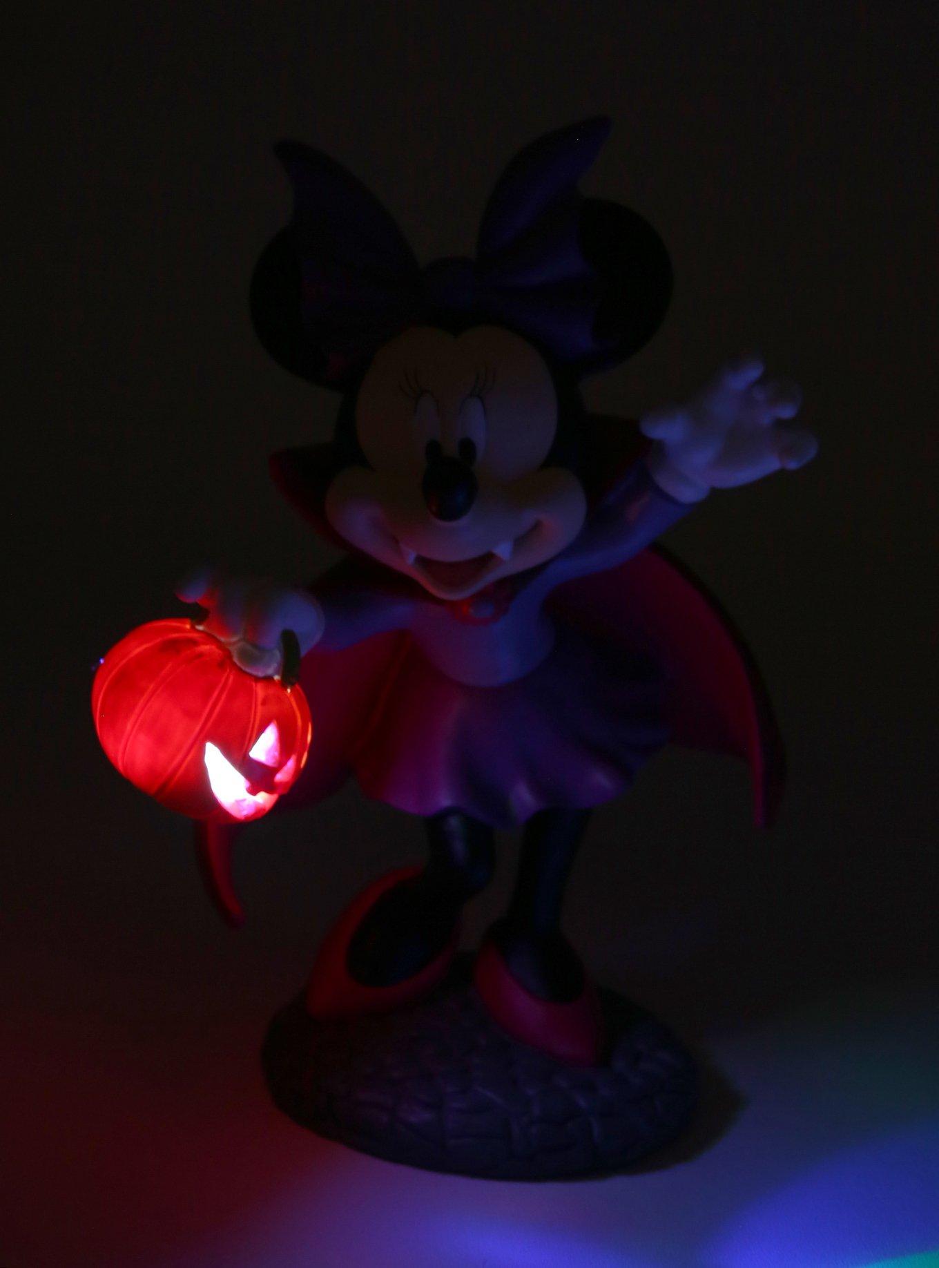 Disney Minnie Mouse Halloween Light-Up Garden Statue, , alternate