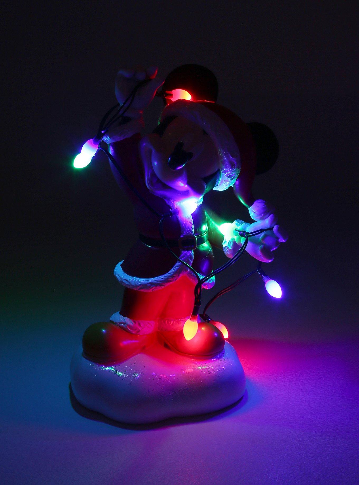 Disney Mickey Mouse Christmas Light-Up Garden Statue, , alternate