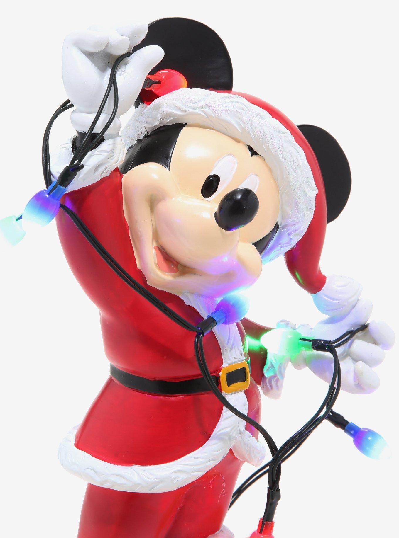 Disney Mickey Mouse Christmas Light-Up Garden Statue, , alternate