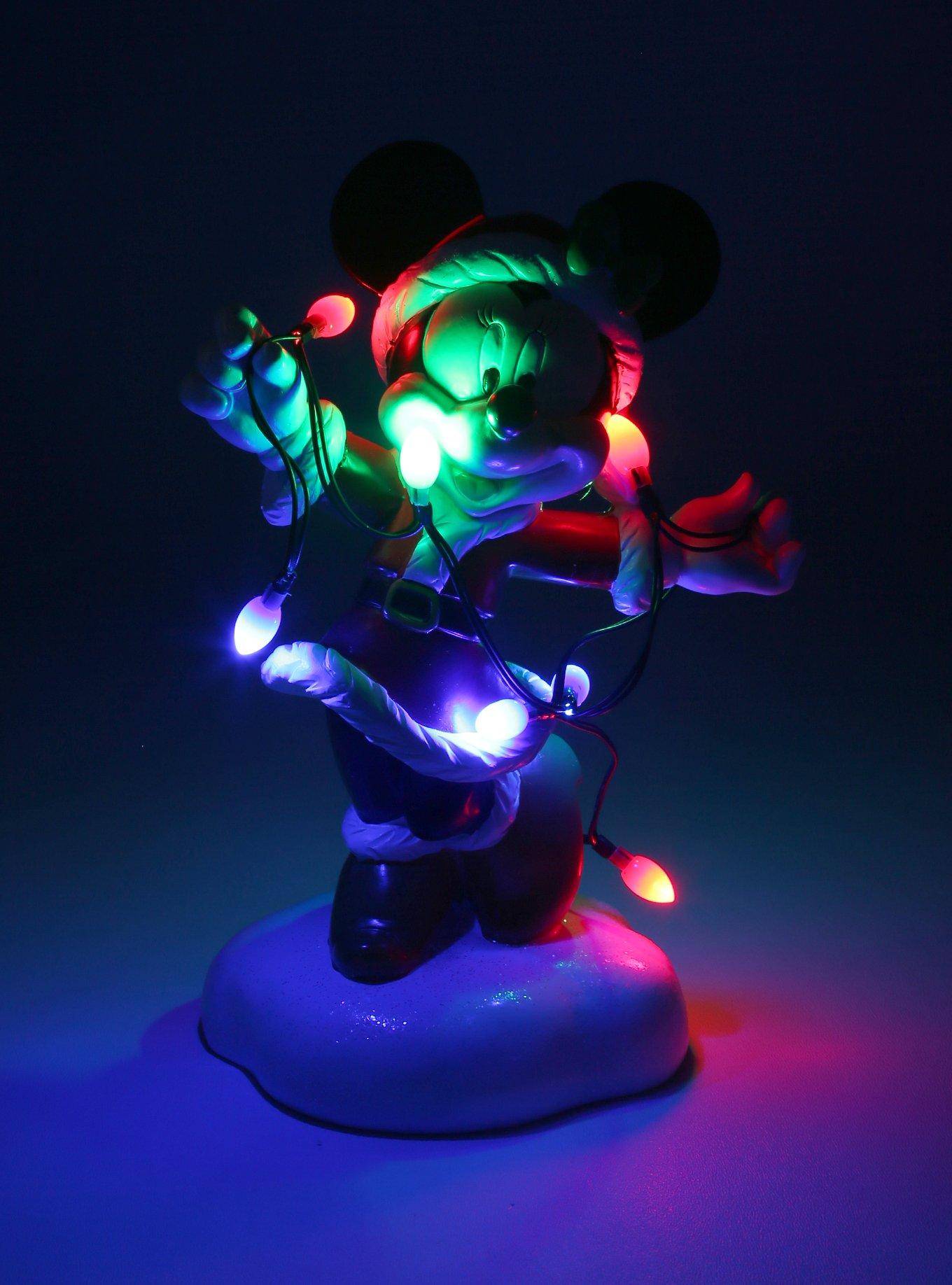 Disney Minnie Mouse Christmas Light-Up Garden Statue, , alternate