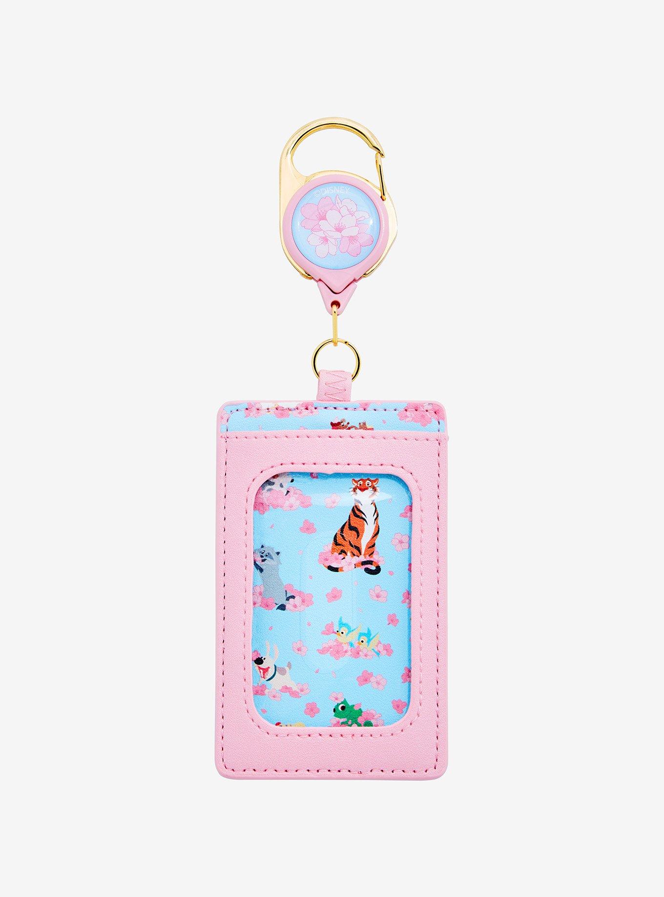 Loungefly Disney Animals Cherry Blossom Retractable Lanyard - BoxLunch Exclusive, , alternate