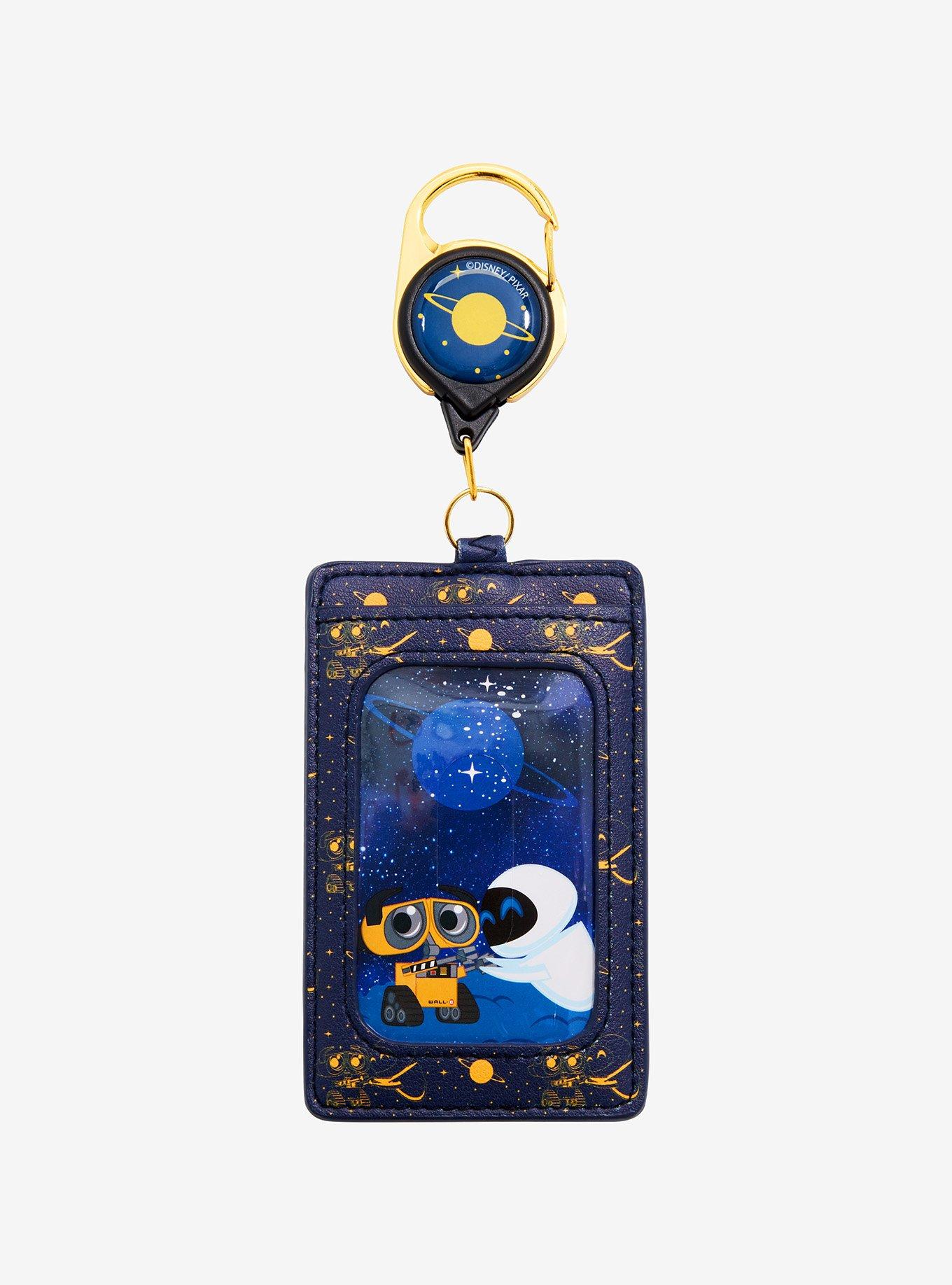 Loungefly Disney Pixar WALL-E EVE & WALL-E Space Retractable Lanyard - BoxLunch Exclusive, , hi-res