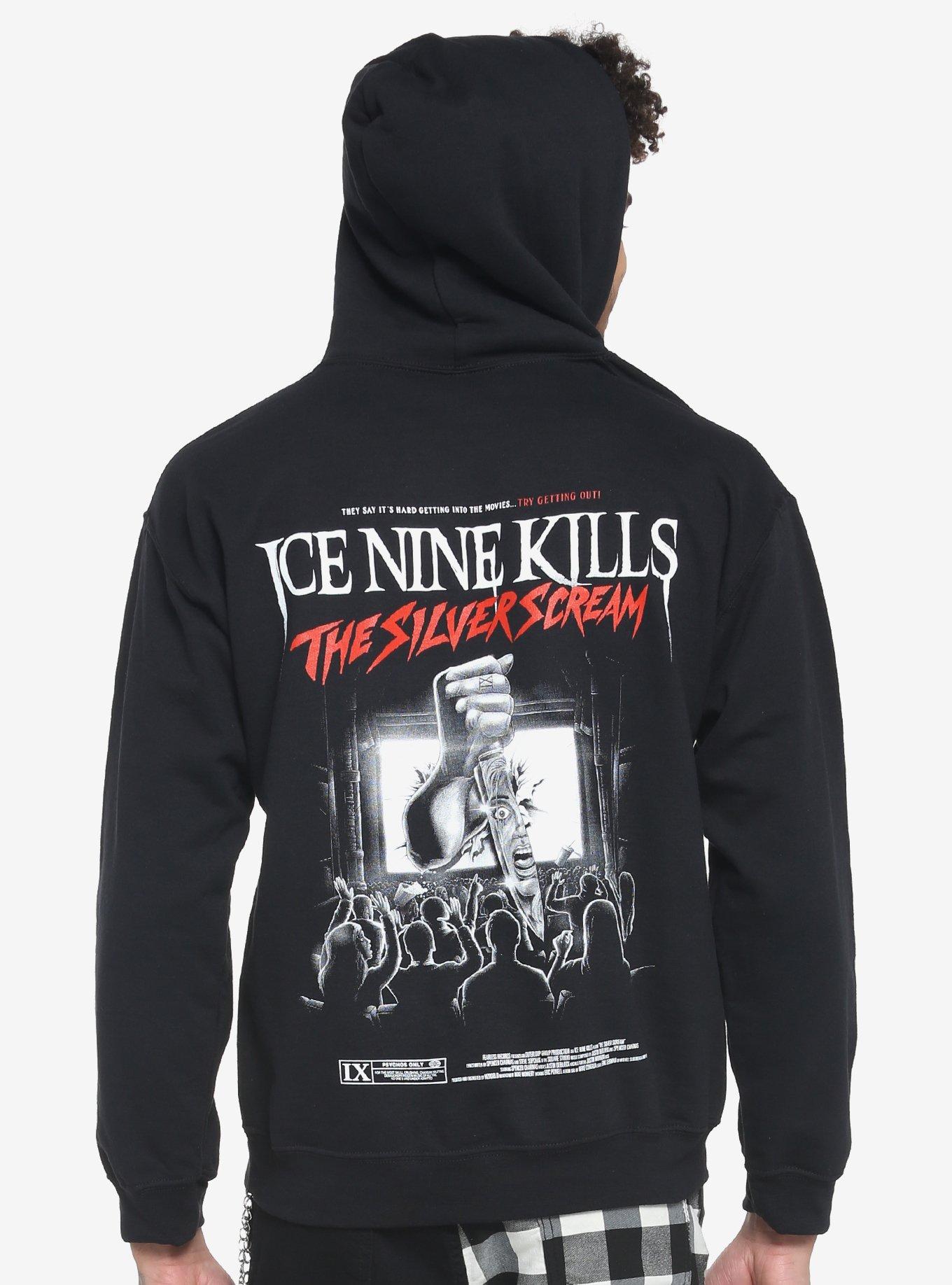 Ice Nine Kills The Silver Scream Hoodie, BLACK, alternate