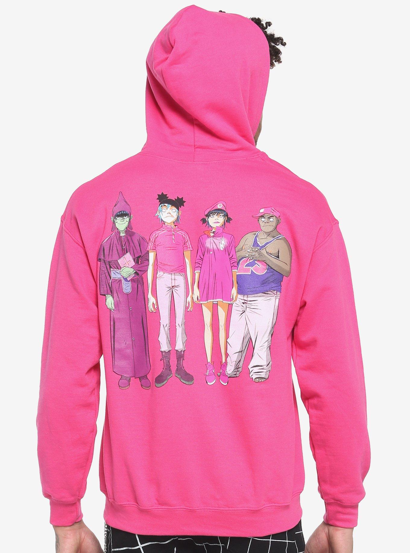 Gorillaz hoodie hot outlet topic