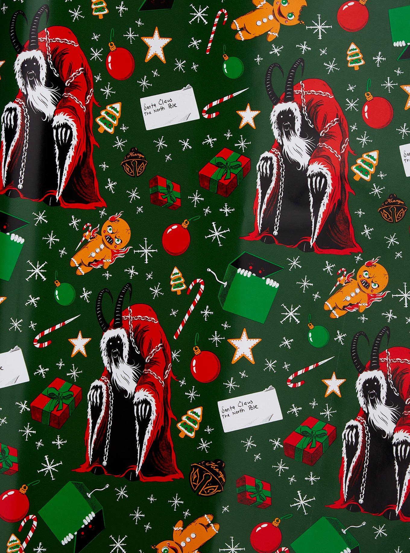 Krampus Wrapping Paper, , alternate