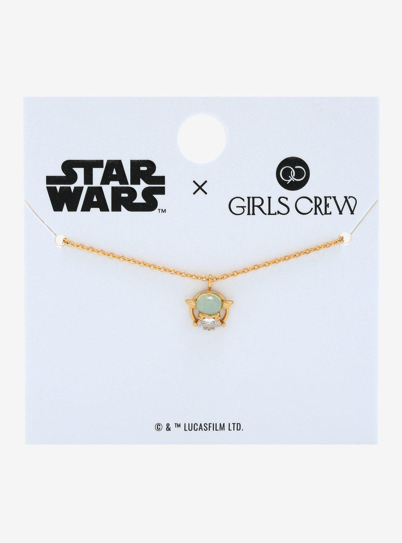Star Wars x Girls Crew The Mandalorian Grogu in Pram Necklace, , alternate