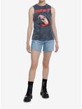 Friday The 13th Jason's Mask Girls Muscle Tank Top, MULTI, alternate