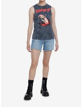 Friday The 13th Jason's Mask Girls Muscle Tank Top, , hi-res