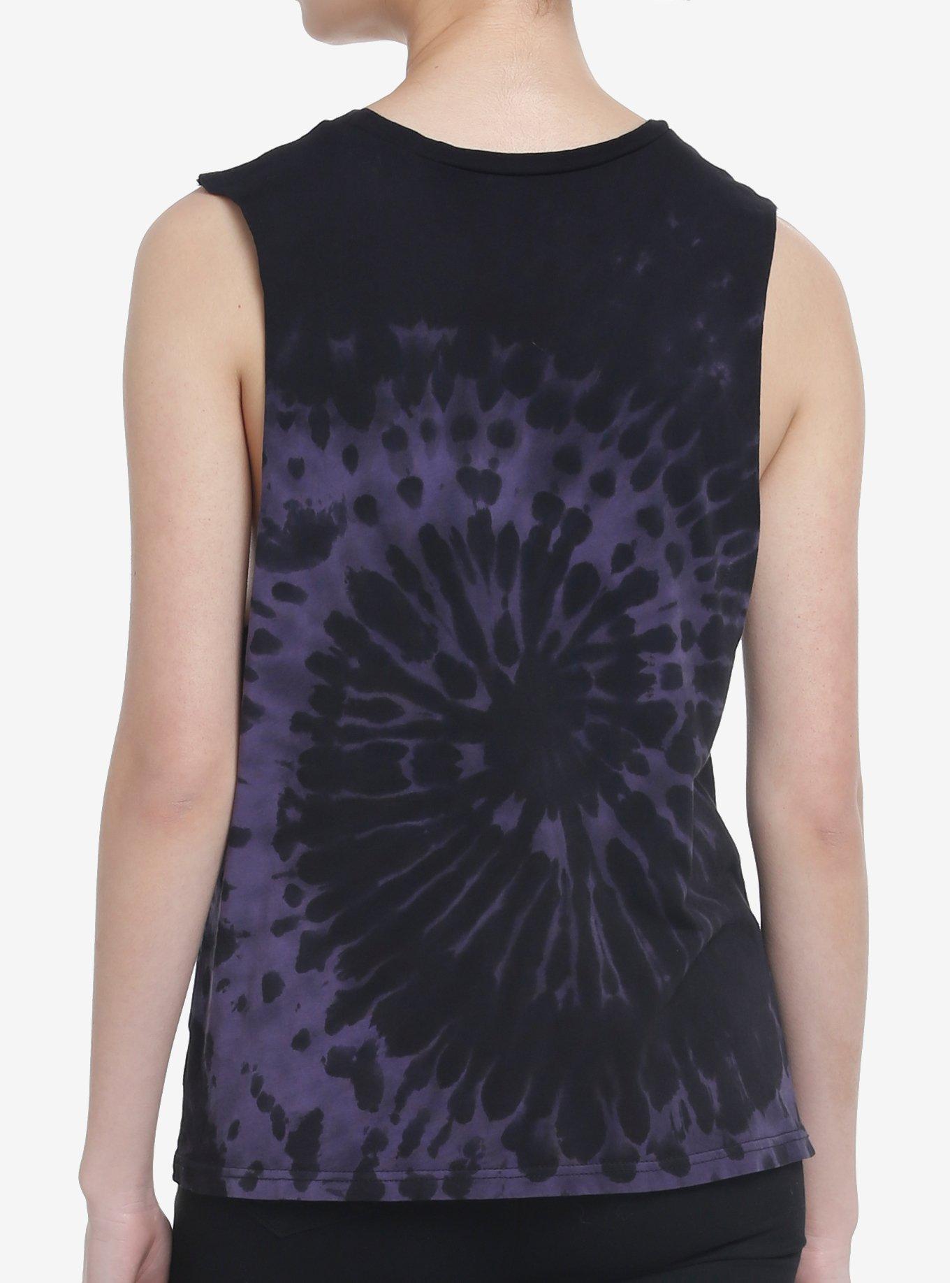 Jujutsu Kaisen Trio Tie-Dye Girls Muscle Tank Top, MULTI, alternate