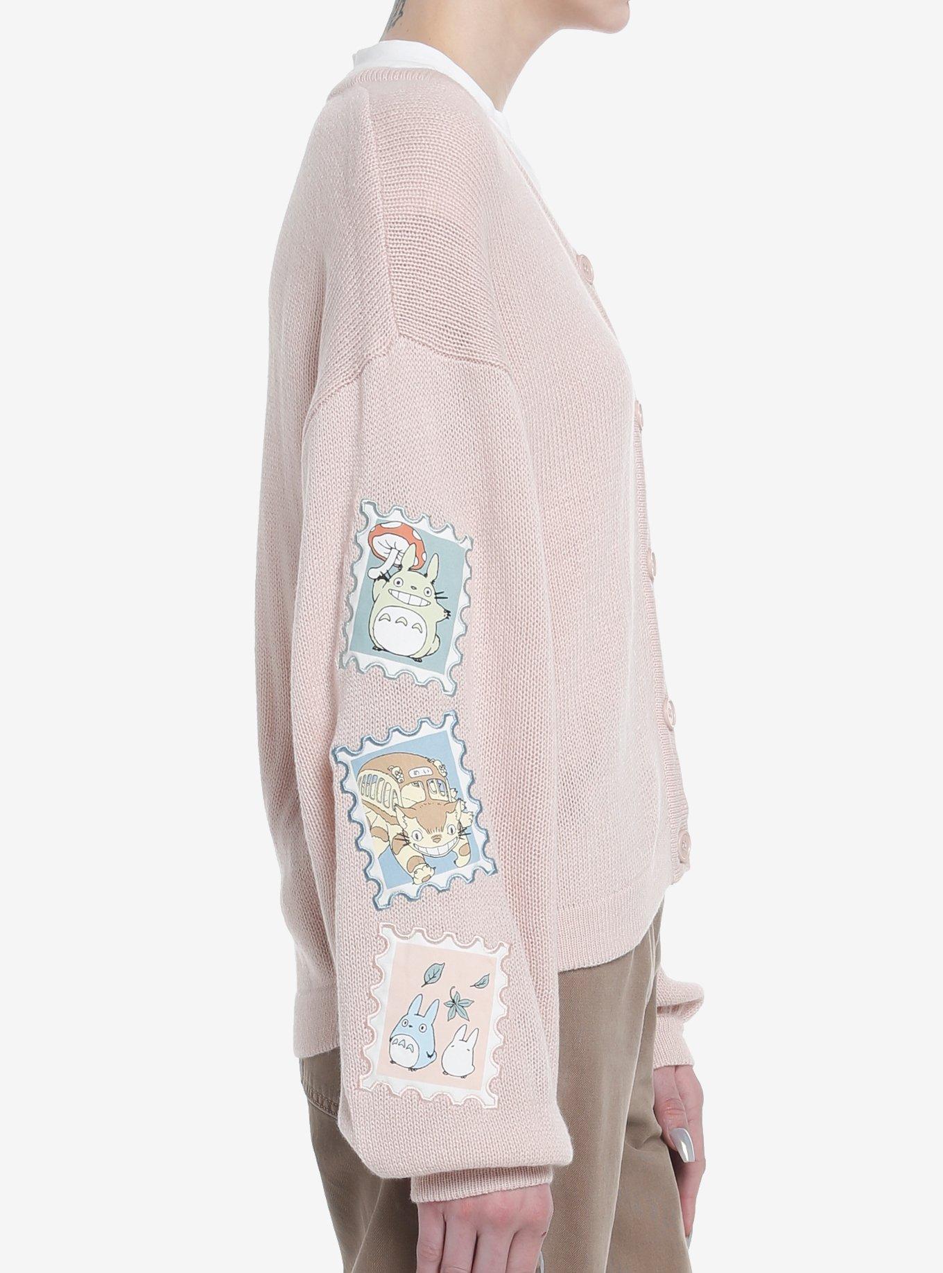 Studio Ghibli My Neighbor Totoro Stamp Girls Skimmer Cardigan, MULTI, alternate