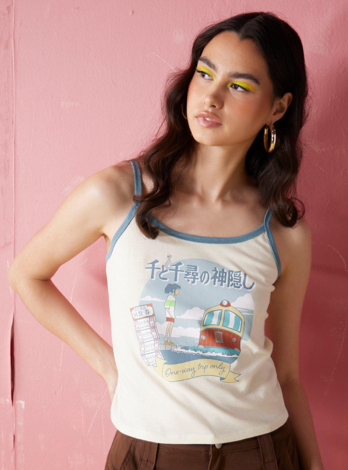 Studio Ghibli Spirited Away Sea Railway Girls Cami, MULTI, alternate