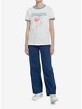 Studio Ghibli Ponyo Vintage Girls Ringer T-Shirt, MULTI, alternate