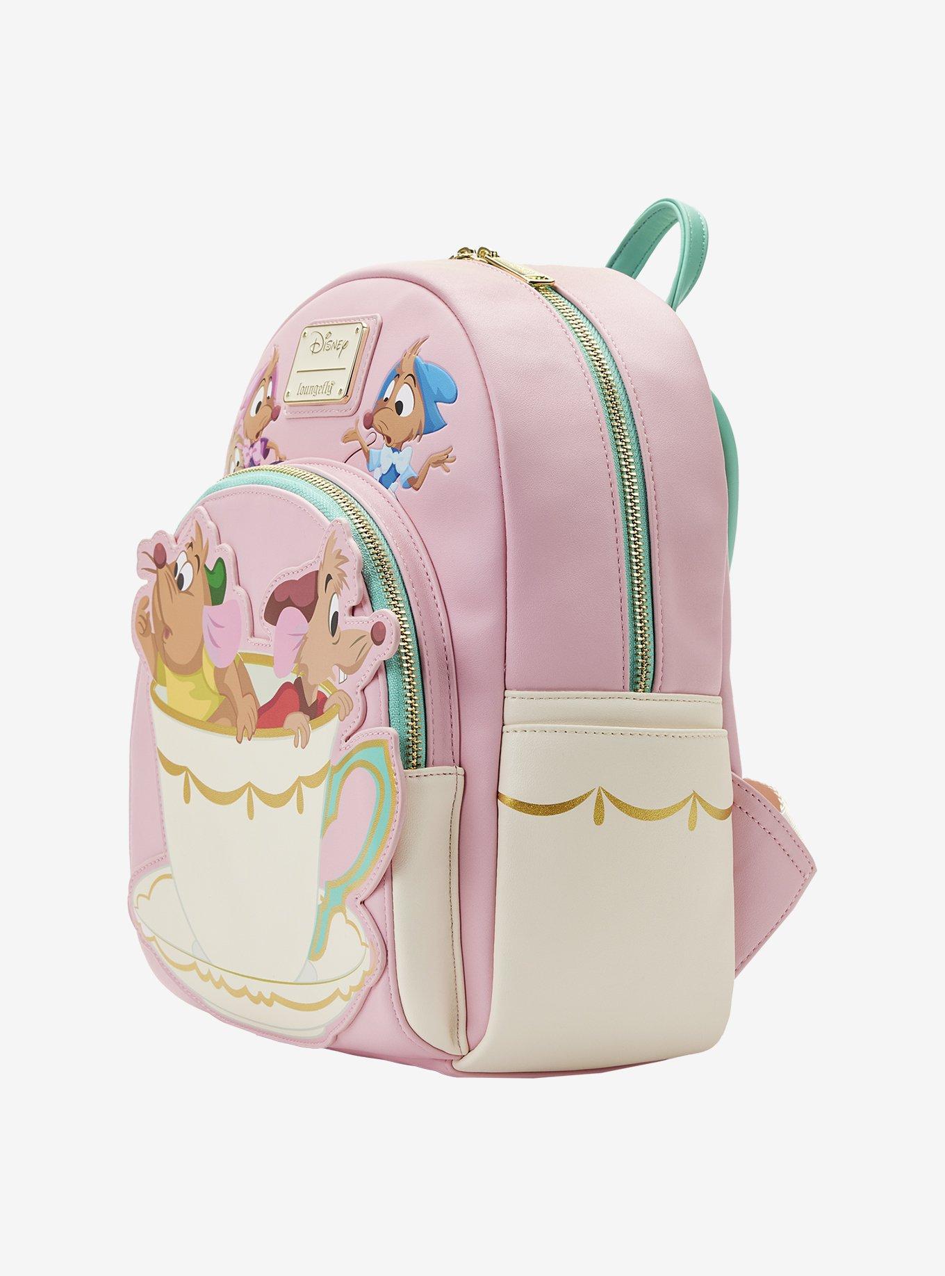 Loungefly Disney Cinderella Teacup Mice Mini Backpack, , alternate