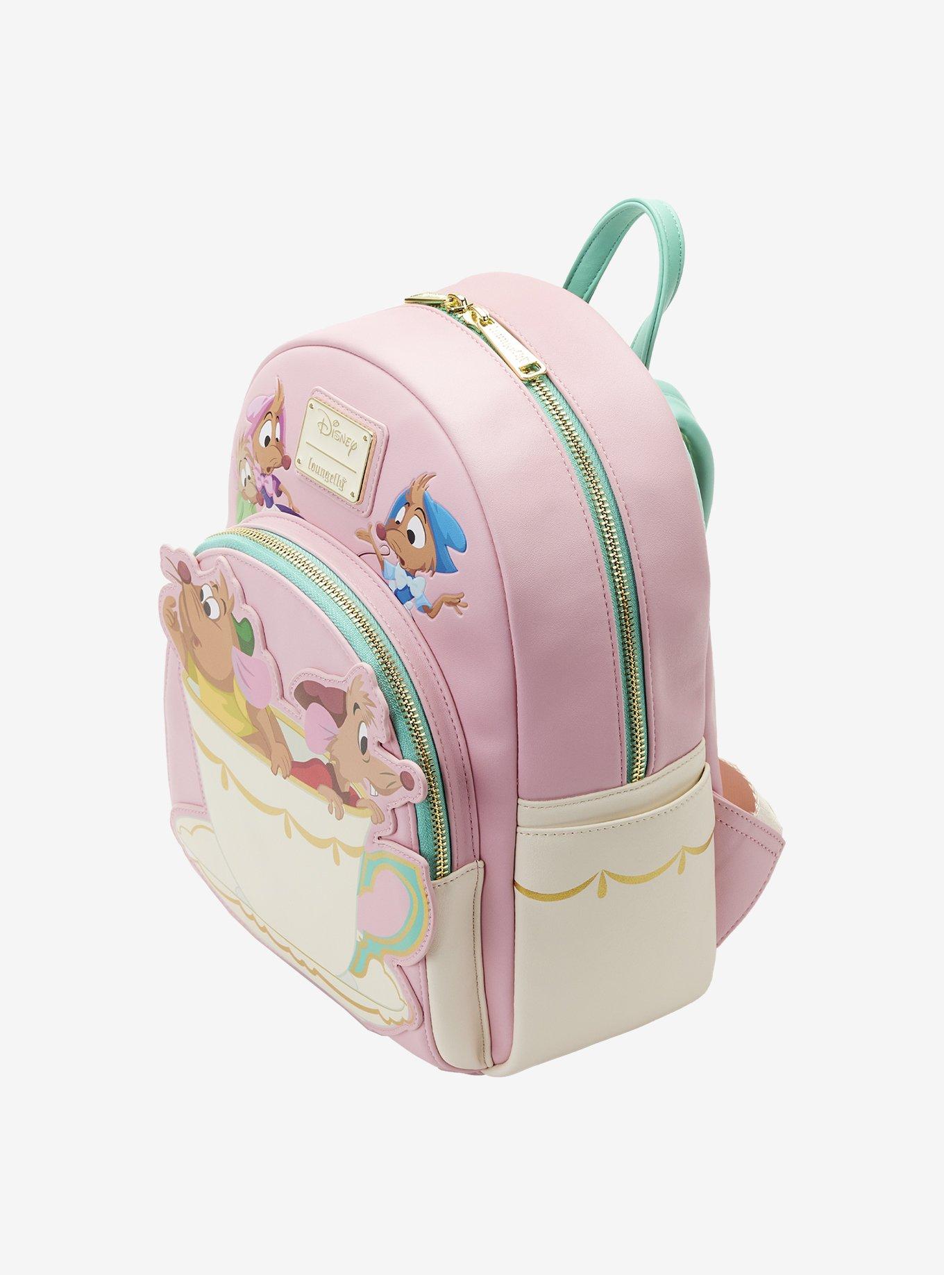 Loungefly Disney Cinderella Teacup Mice Mini Backpack, , alternate