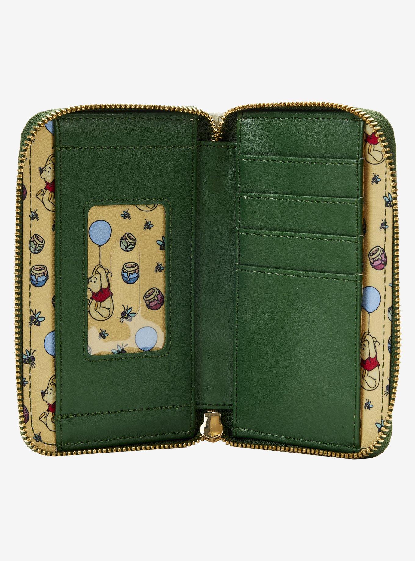 Loungefly Disney Winnie the Pooh Storybook Small Zip Wallet, , alternate