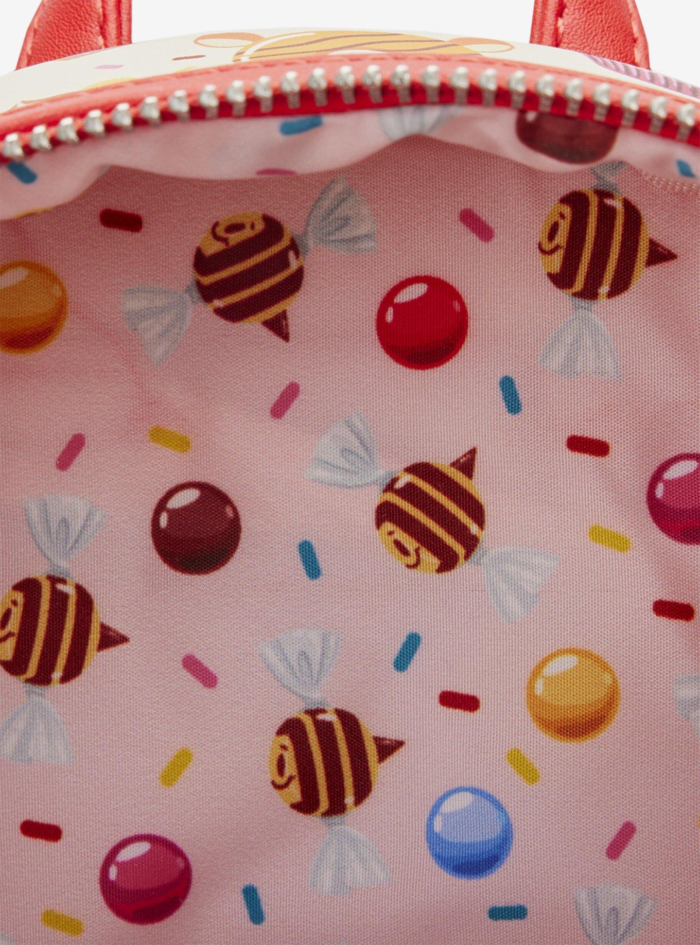 Loungefly Disney Winnie the Pooh Donuts Allover Print Mini Backpack , , alternate