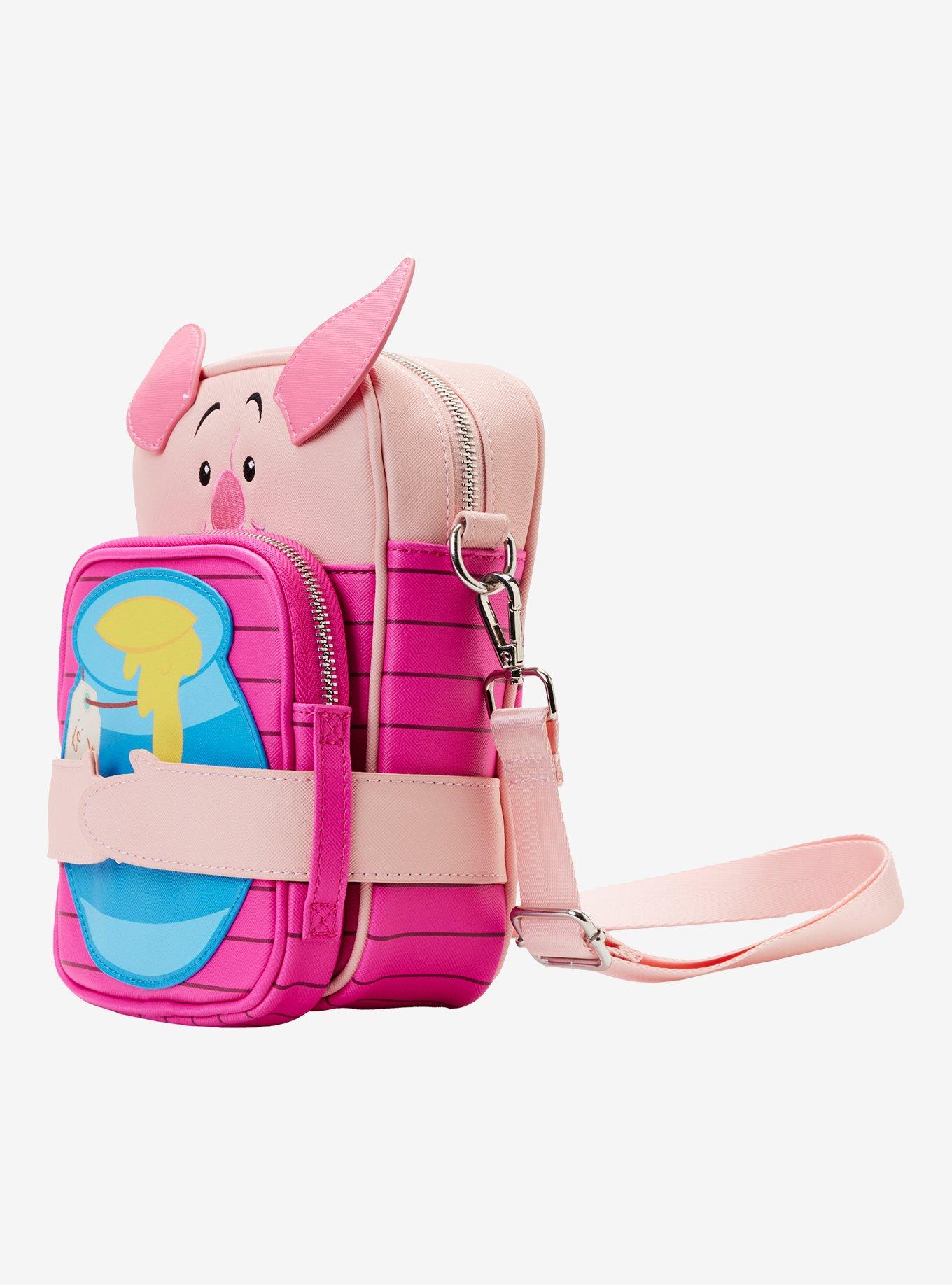 Loungefly Disney Winnie the Pooh Piglet Figural Crossbody Bag, , alternate