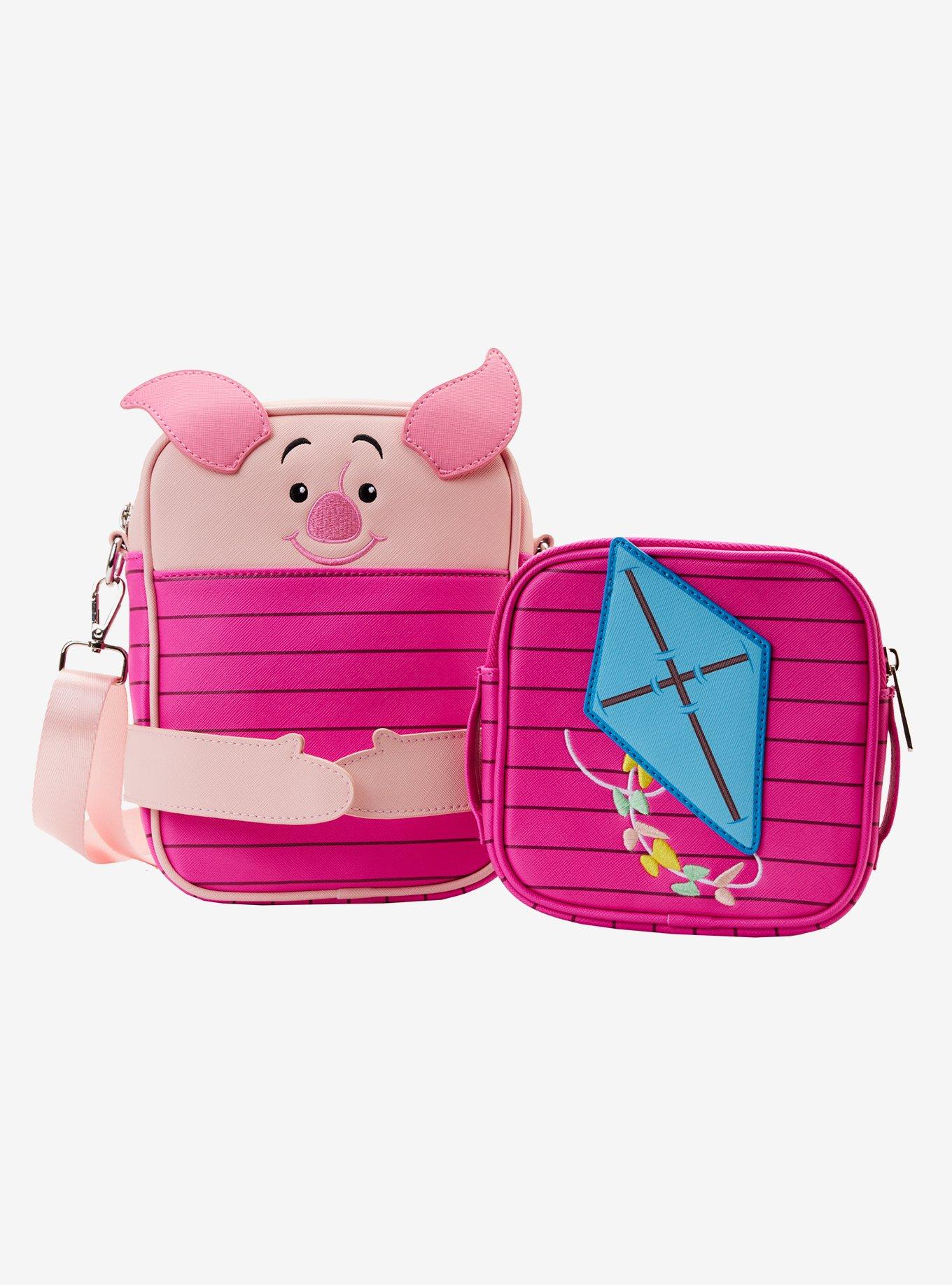 Loungefly Disney Winnie the Pooh Piglet Figural Crossbody Bag, , alternate