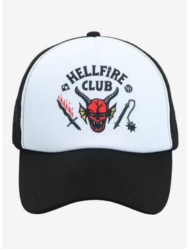 Plus Size Stranger Things Hellfire Club Trucker Hat, , hi-res