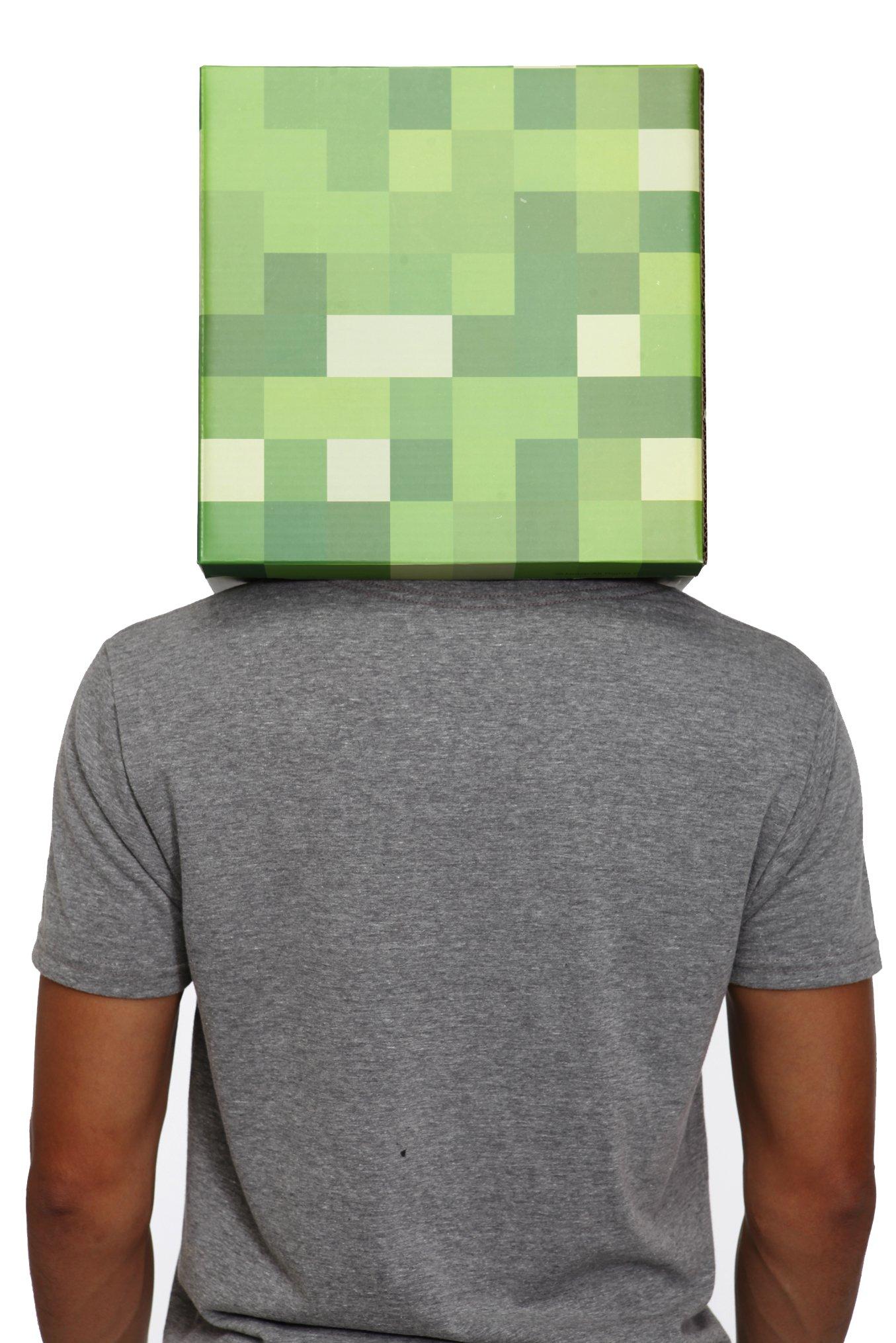 Minecraft Cardboard Creeper Head, , alternate