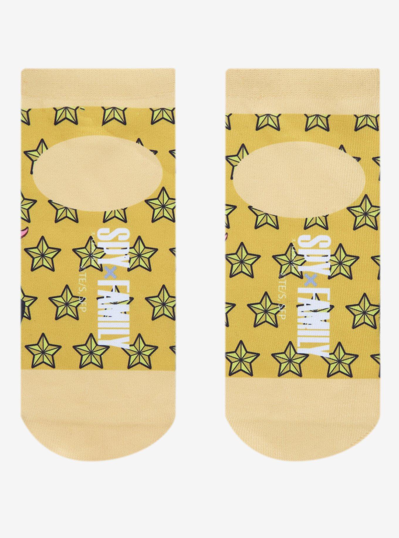 Spy X Family Anya Stella Star No-Show Socks, , alternate