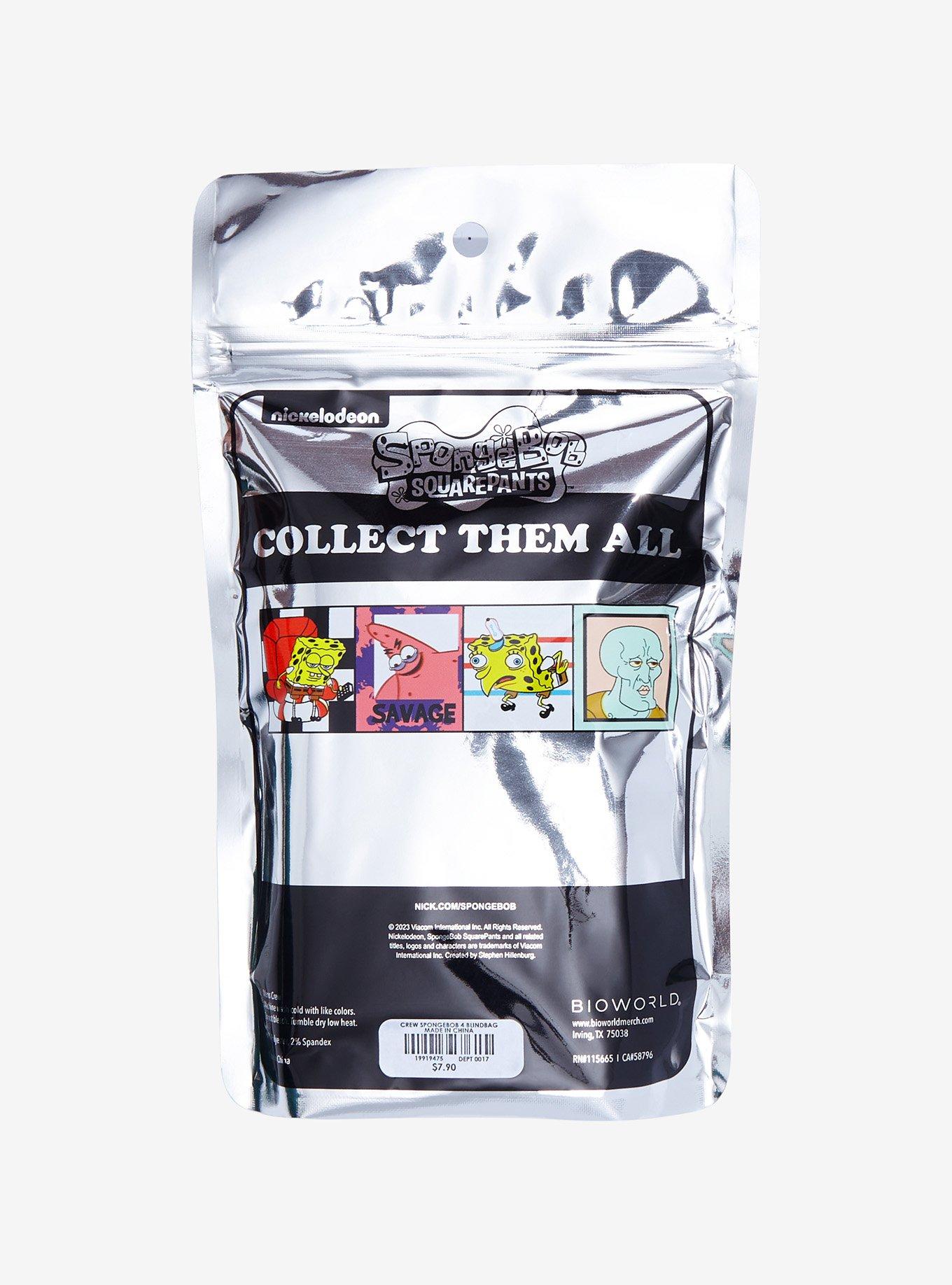SpongeBob SquarePants Meme Blind Bag Crew Socks, , alternate