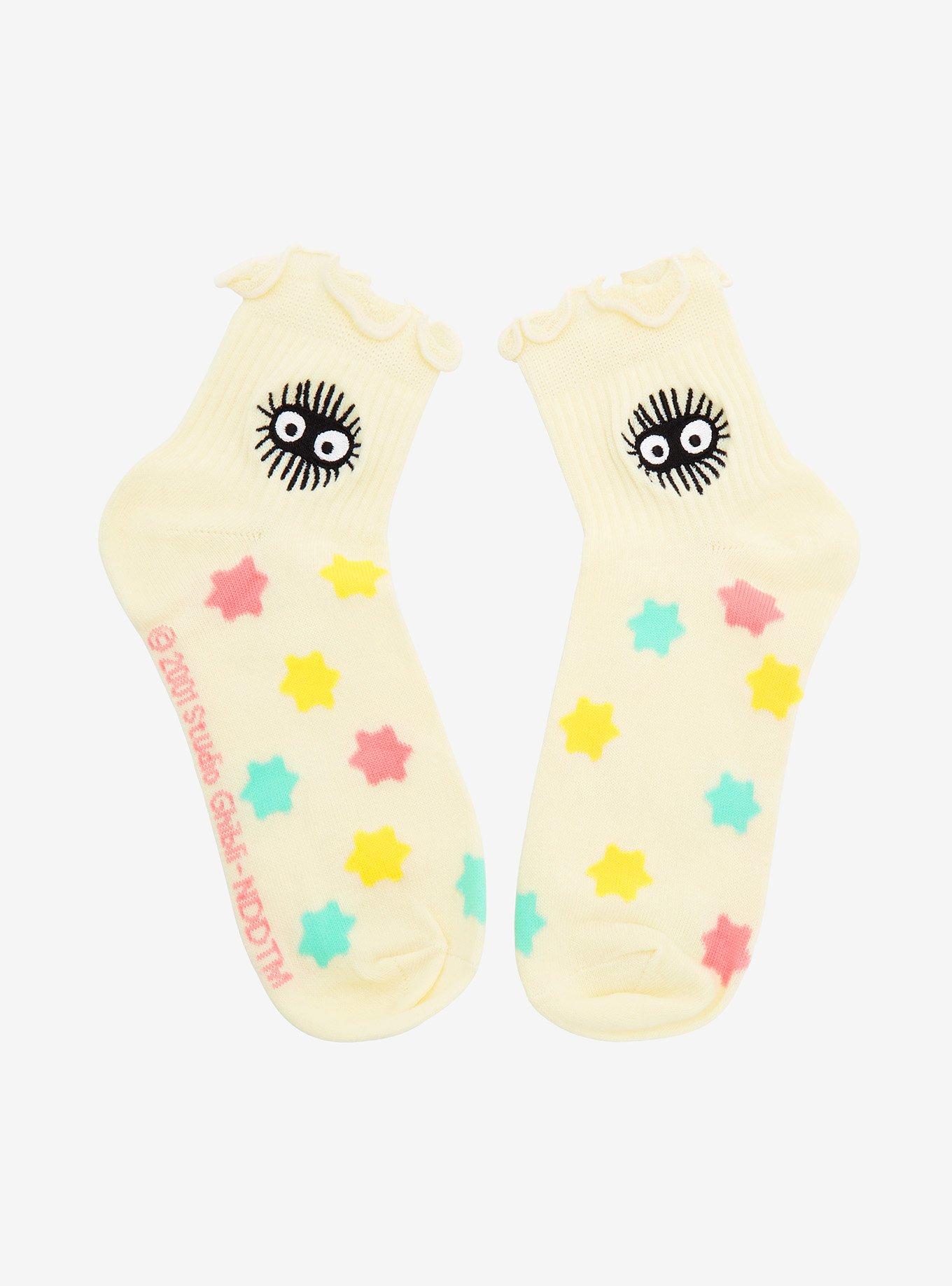 Studio Ghibli Spirited Away Soot Sprite Ankle Socks, , alternate