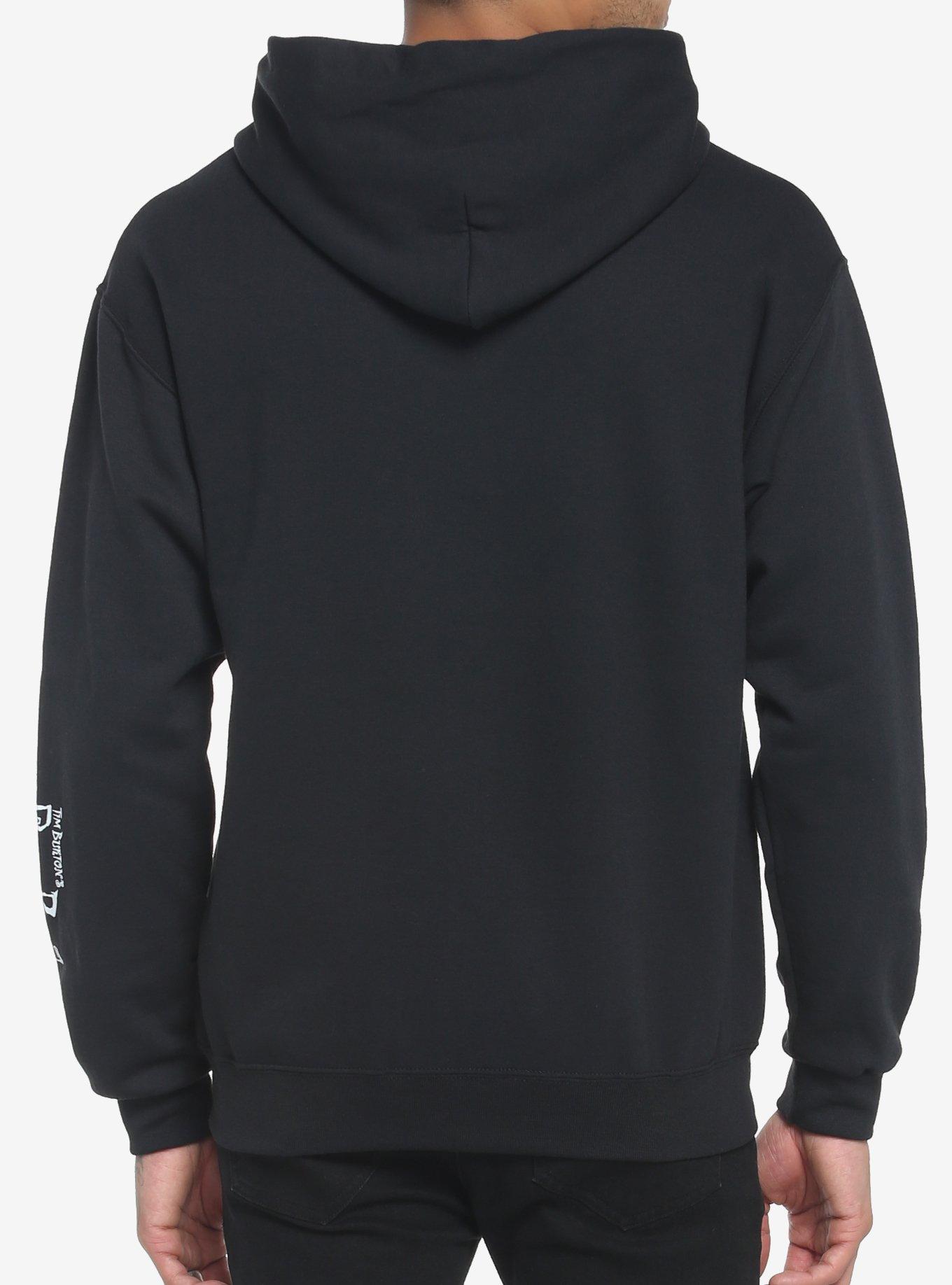 Corpse Bride Emily Moon Collage Hoodie, BLUE, alternate