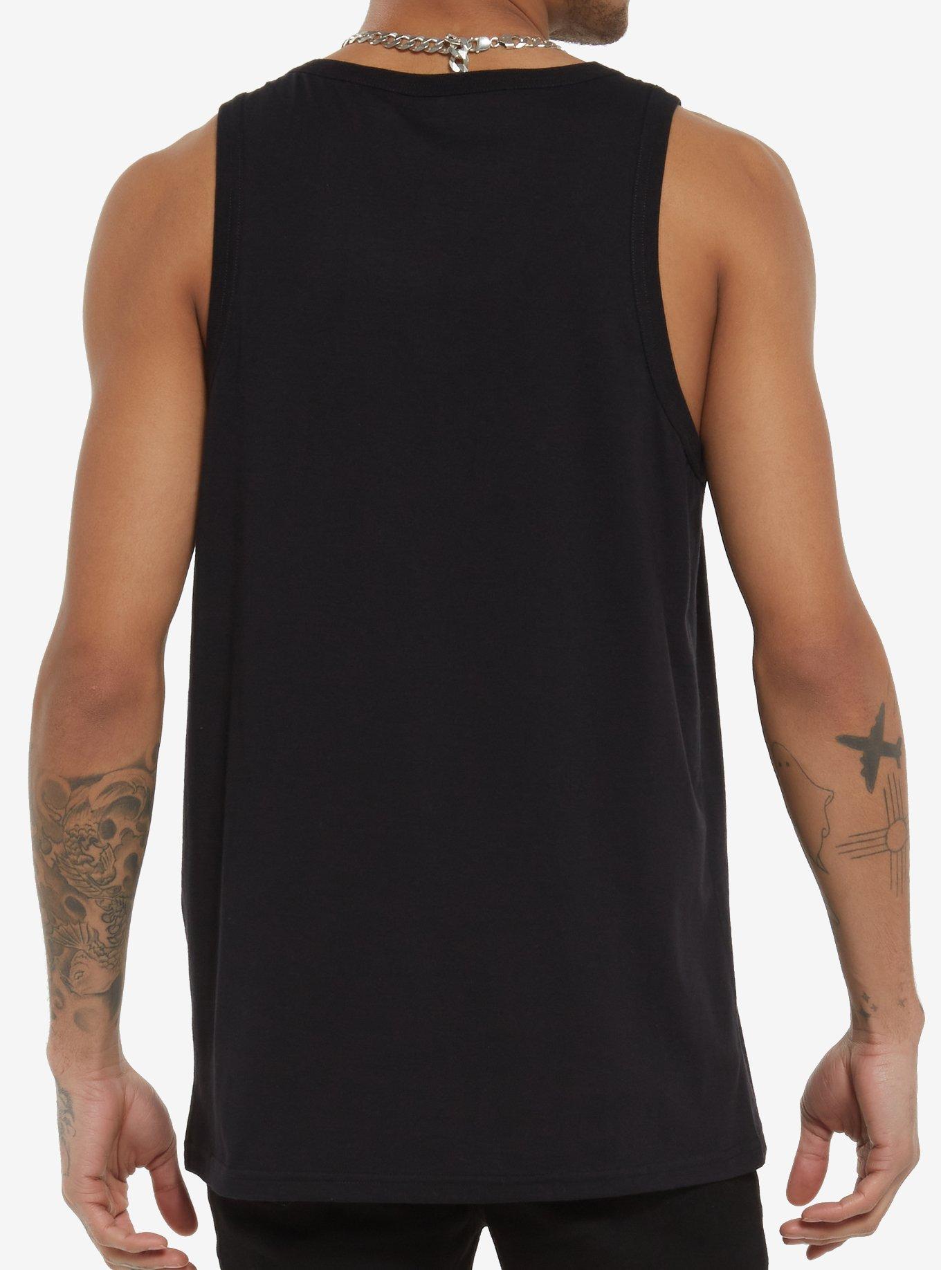 Pokemon Pikachu Metal Lightning Tank Top, BLACK, alternate