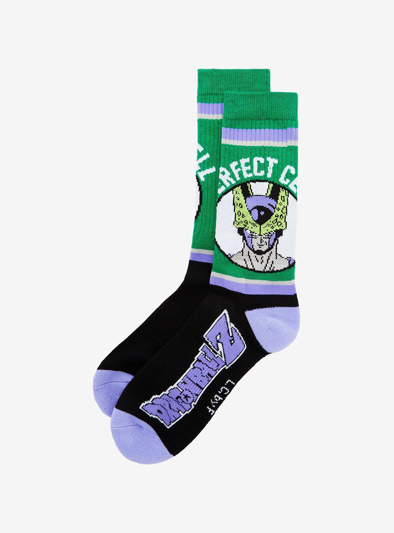 Dragon Ball Z Perfect Cell Crew Socks, , hi-res