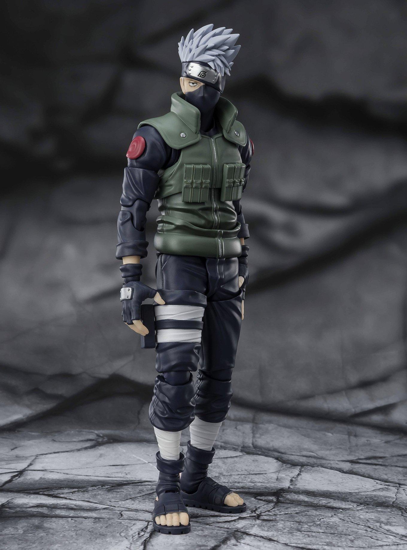 Bandai Spirits Naruto Shippuden S.H.Figuarts Kakashi Hatake (Famed Sharingan Hero Ver.) Figure, , alternate