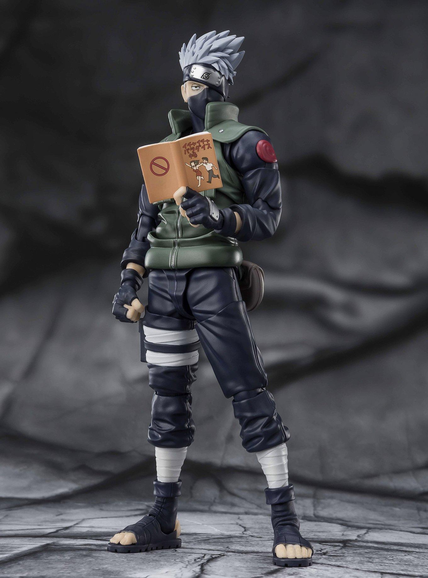 Bandai Spirits Naruto Shippuden S.H.Figuarts Kakashi Hatake (Famed Sharingan Hero Ver.) Figure, , alternate