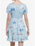 Studio Ghibli Spirited Away Sea Railway Ruffle Dress, MULTI, alternate