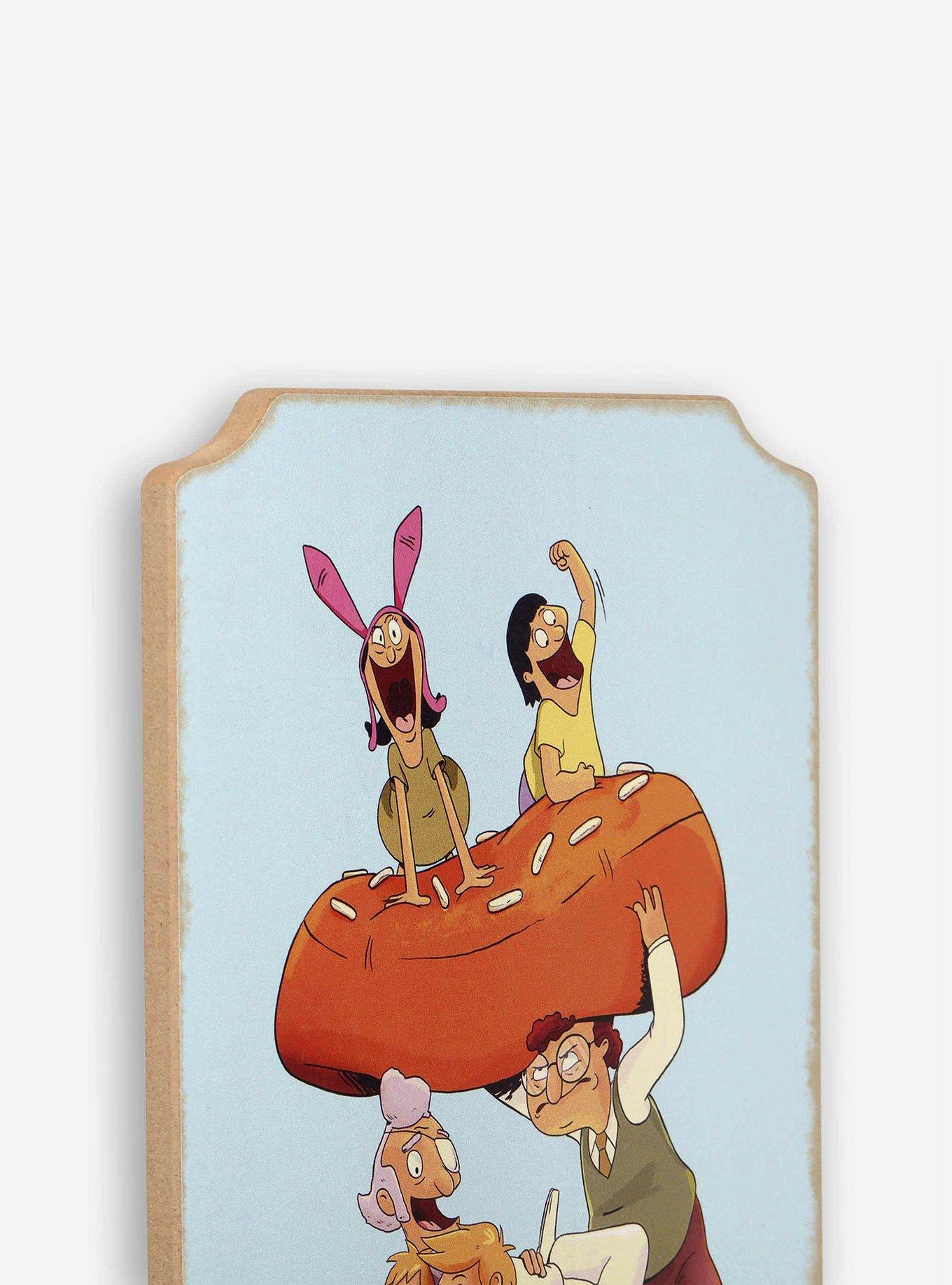 Bob's Burgers Character Group Vertical Wood Sign Wall Decor, , hi-res