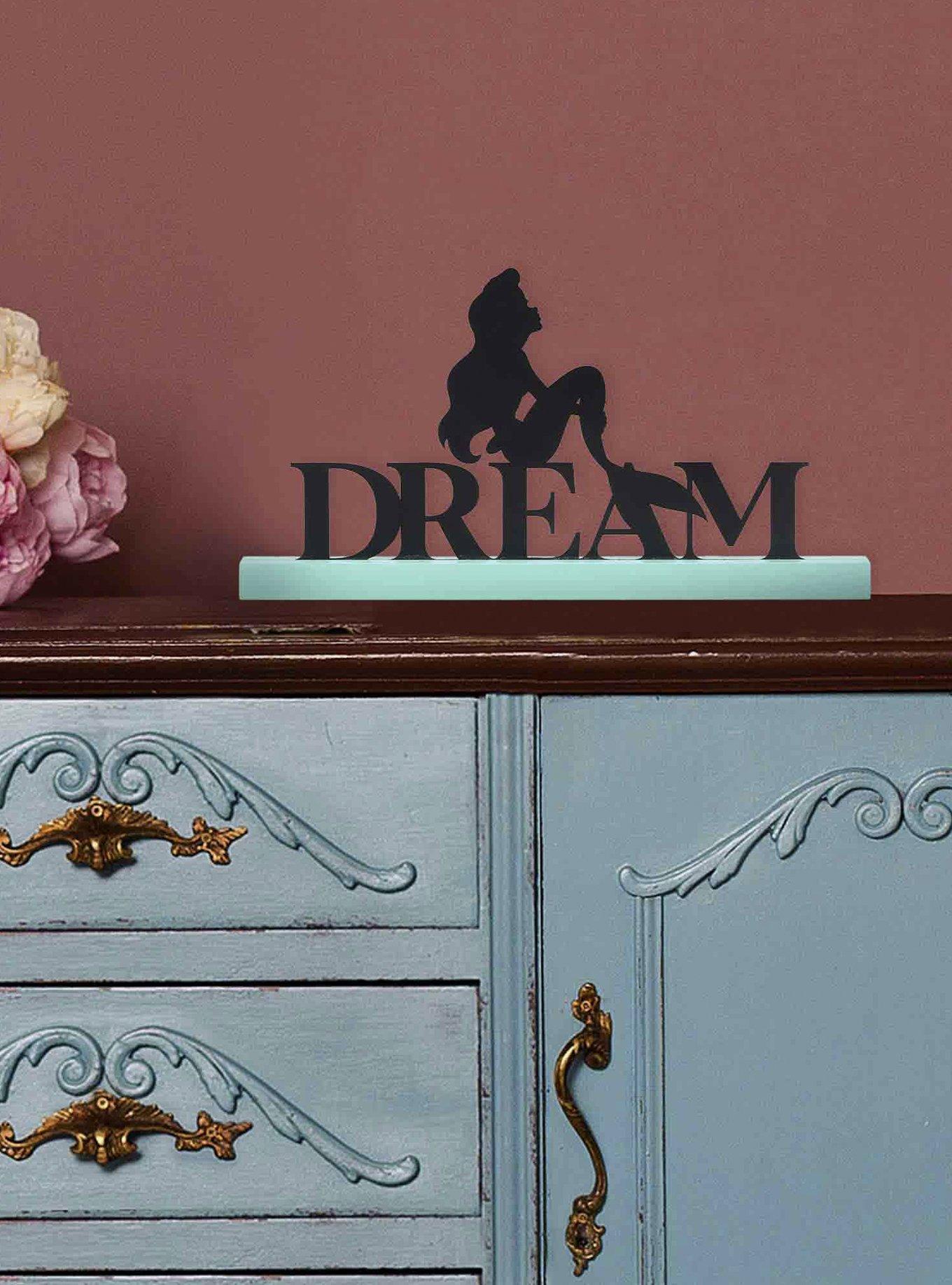 Disney The Little Mermaid Ariel Silhouette Dream Tabletop Decor, , hi-res